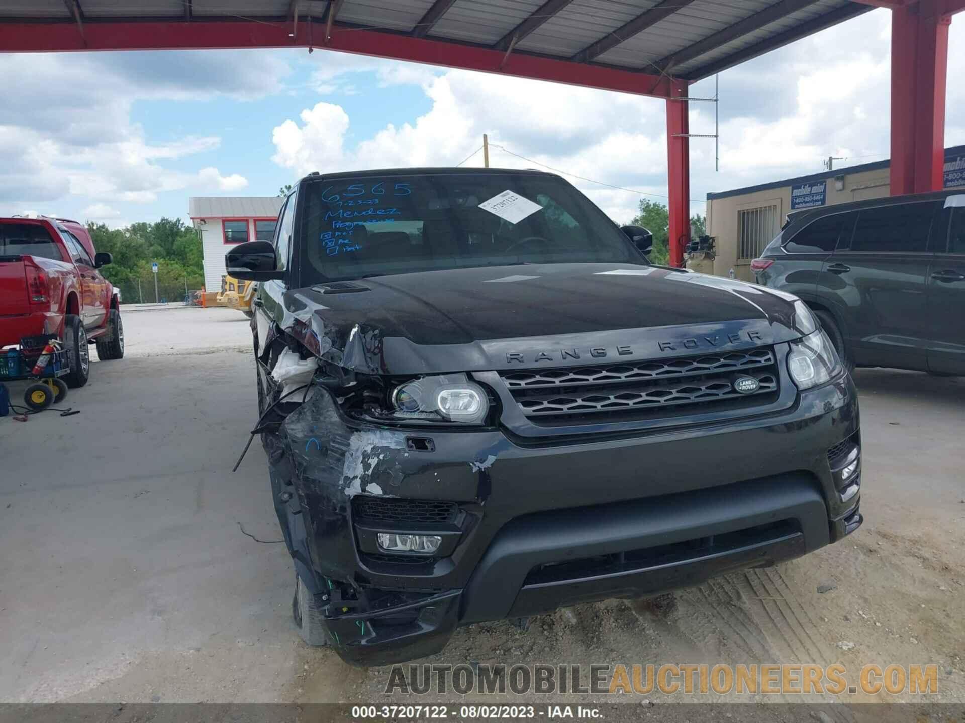 SALWS2PF6GA111112 LAND ROVER RANGE ROVER SPORT 2016