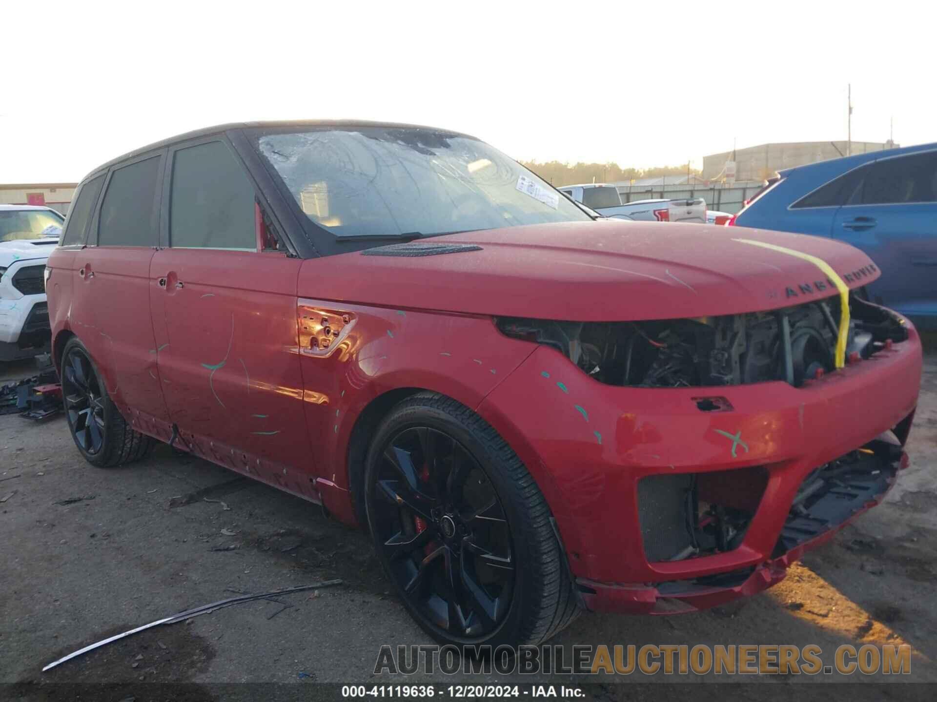 SALWS2RU3MA749552 LAND ROVER RANGE ROVER SPORT 2021