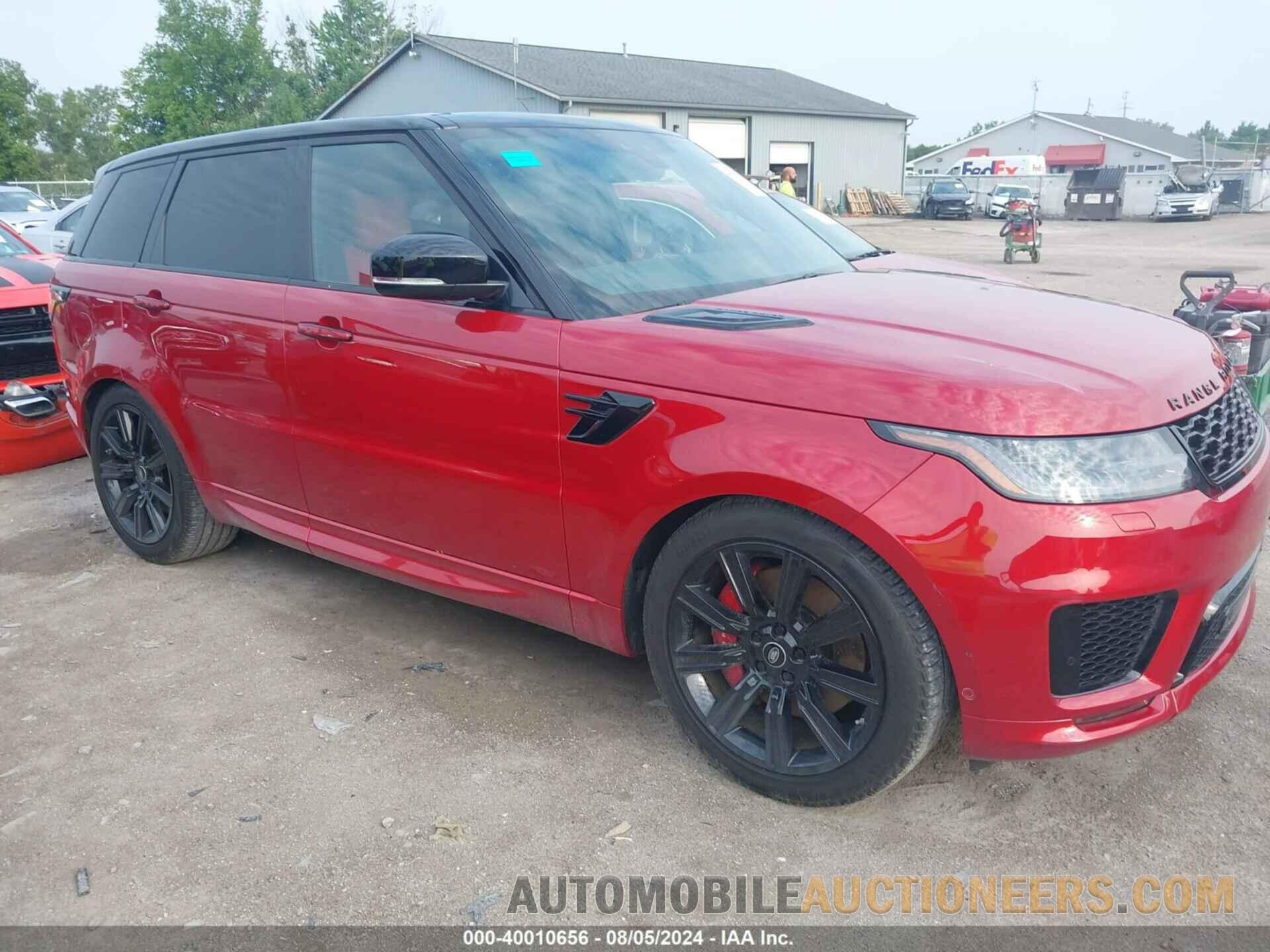 SALWS2RU4MA768921 LAND ROVER RANGE ROVER SPORT 2021