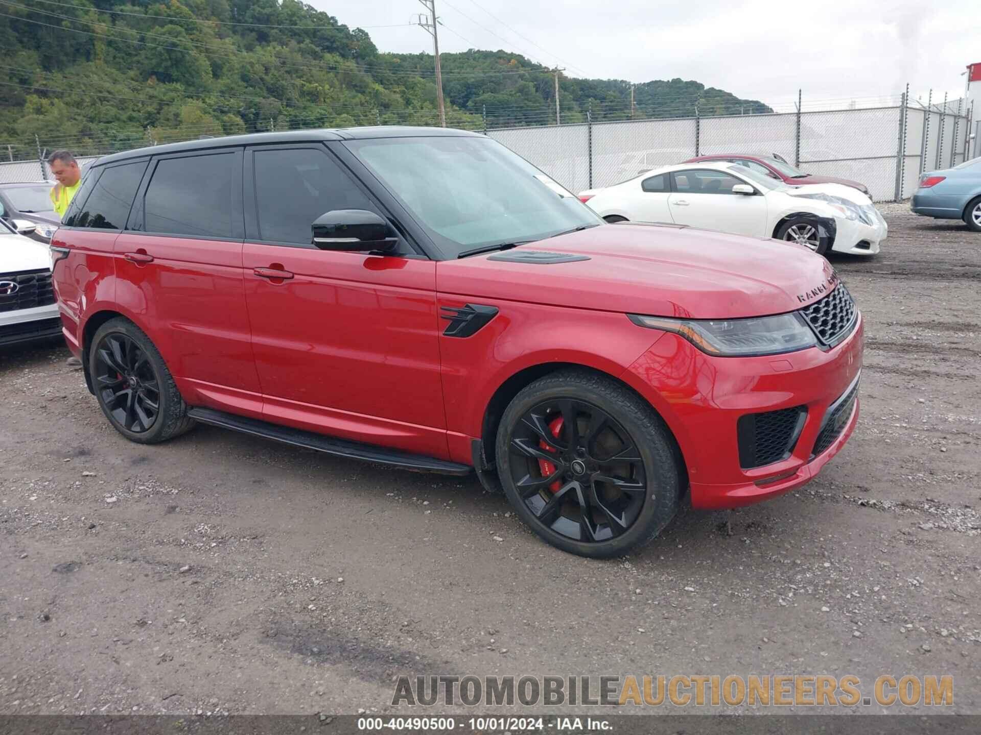 SALWS2RU5MA762867 LAND ROVER RANGE ROVER SPORT 2021