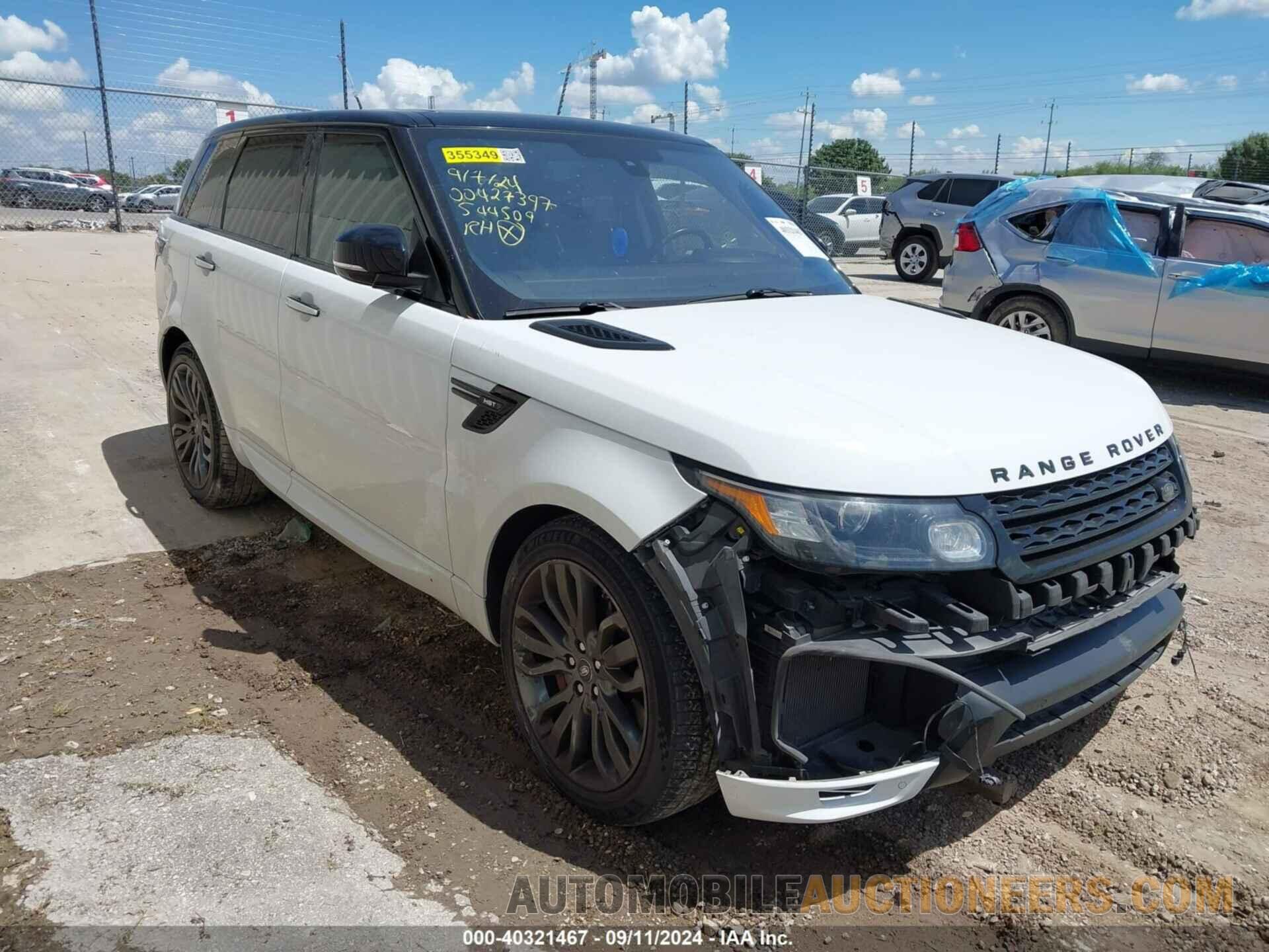 SALWS2VF2GA544509 LAND ROVER RANGE ROVER SPORT 2016