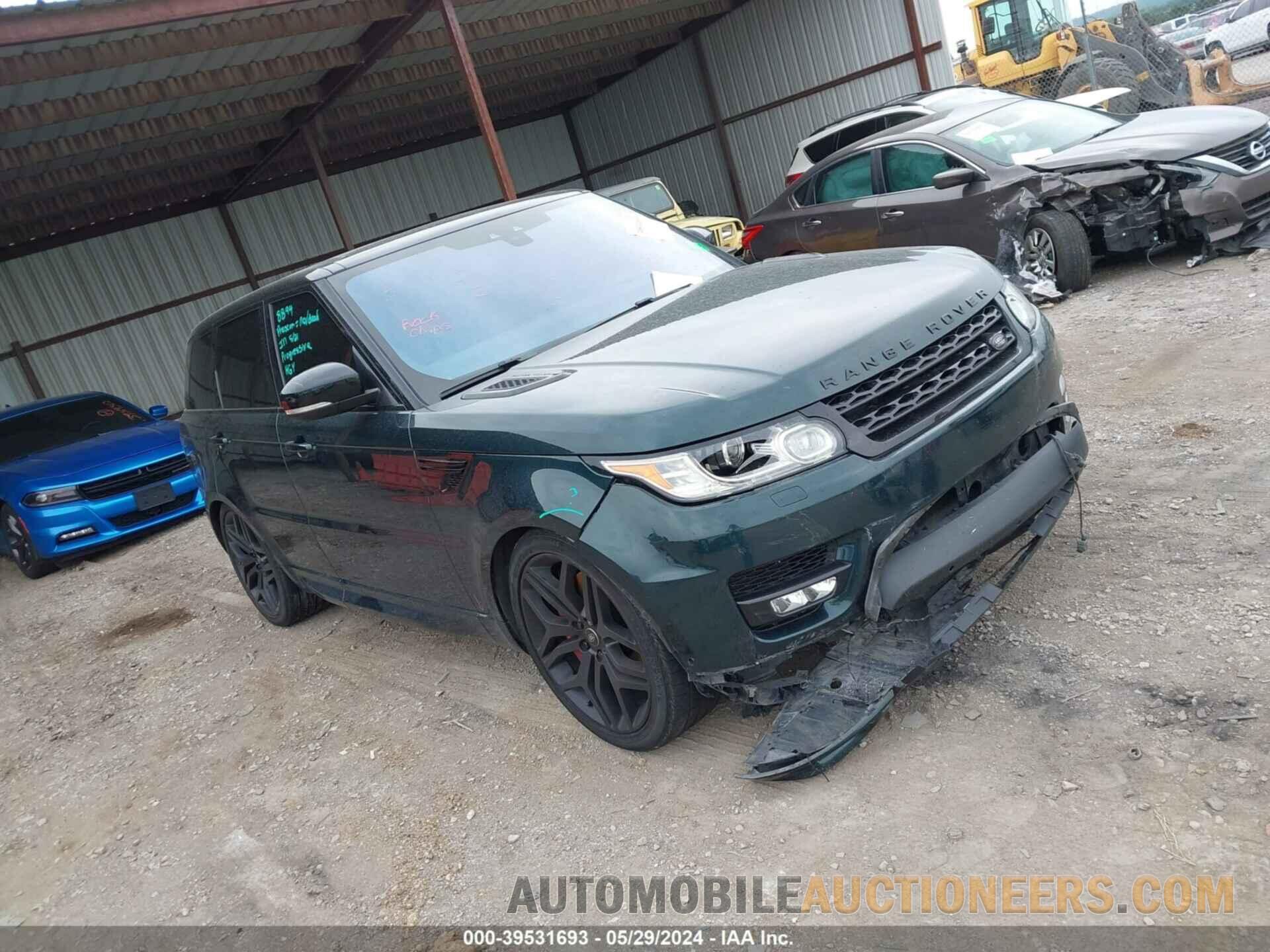 SALWV2FV8HA141987 LAND ROVER RANGE ROVER SPORT 2017