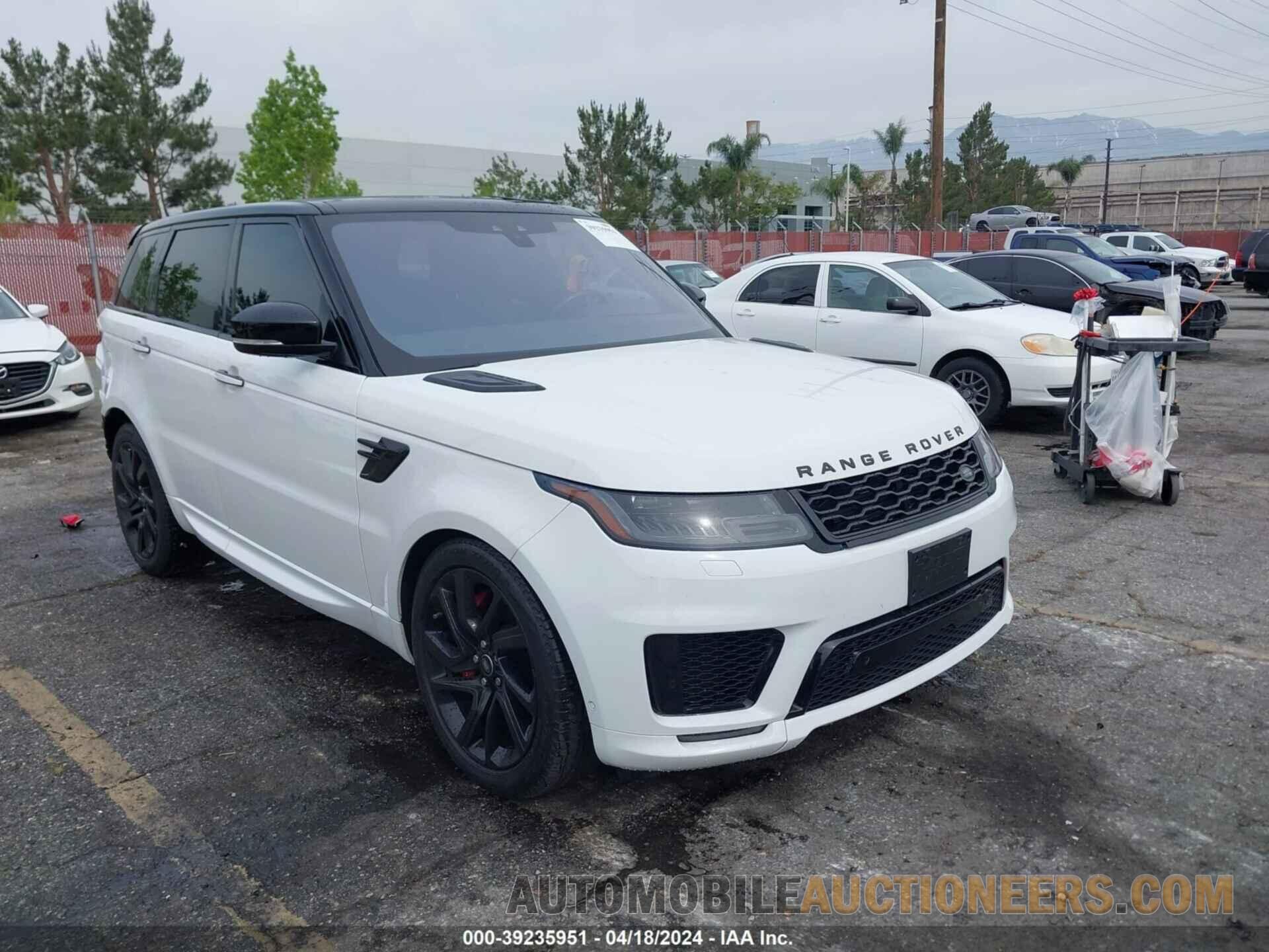 SALWV2SV3KA422317 LAND ROVER RANGE ROVER SPORT 2019