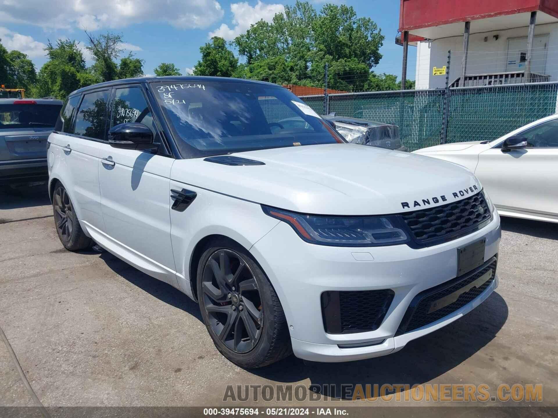 SALWV2SV7JA402733 LAND ROVER RANGE ROVER SPORT 2018