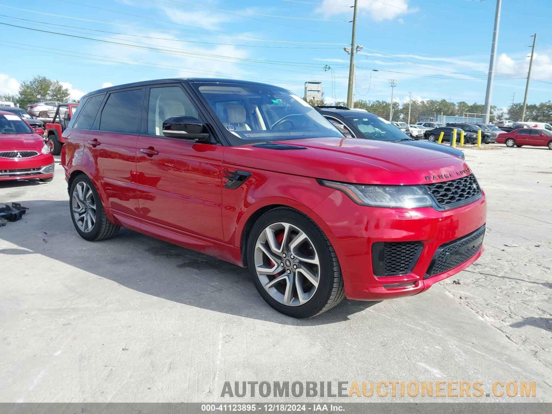 SALWV2SV8JA805250 LAND ROVER RANGE ROVER SPORT 2018