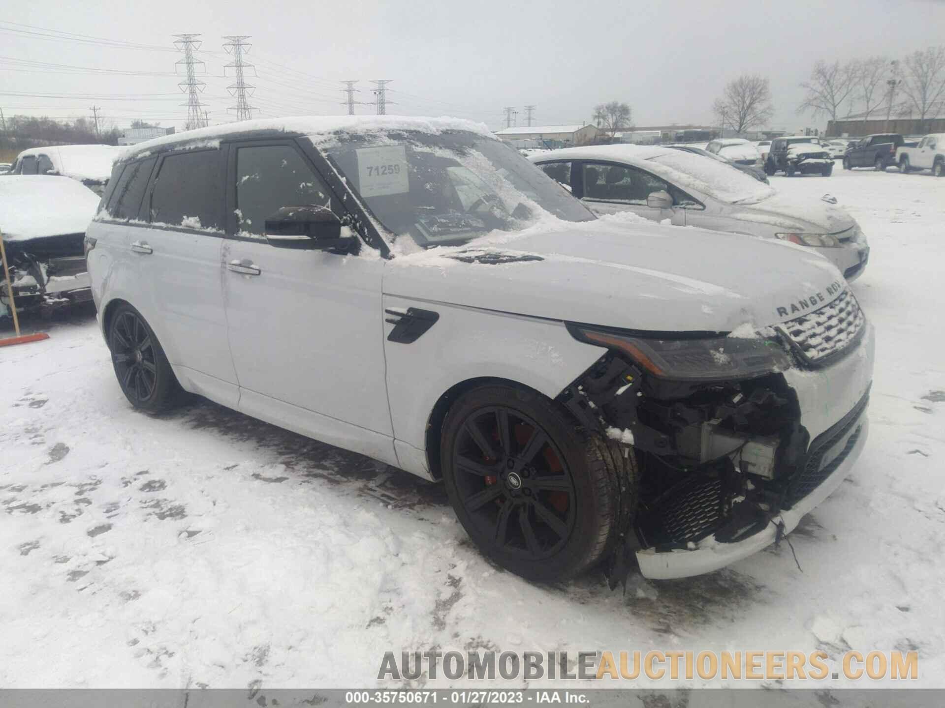 SALWV2SV8KA847421 LAND ROVER RANGE ROVER SPORT 2019