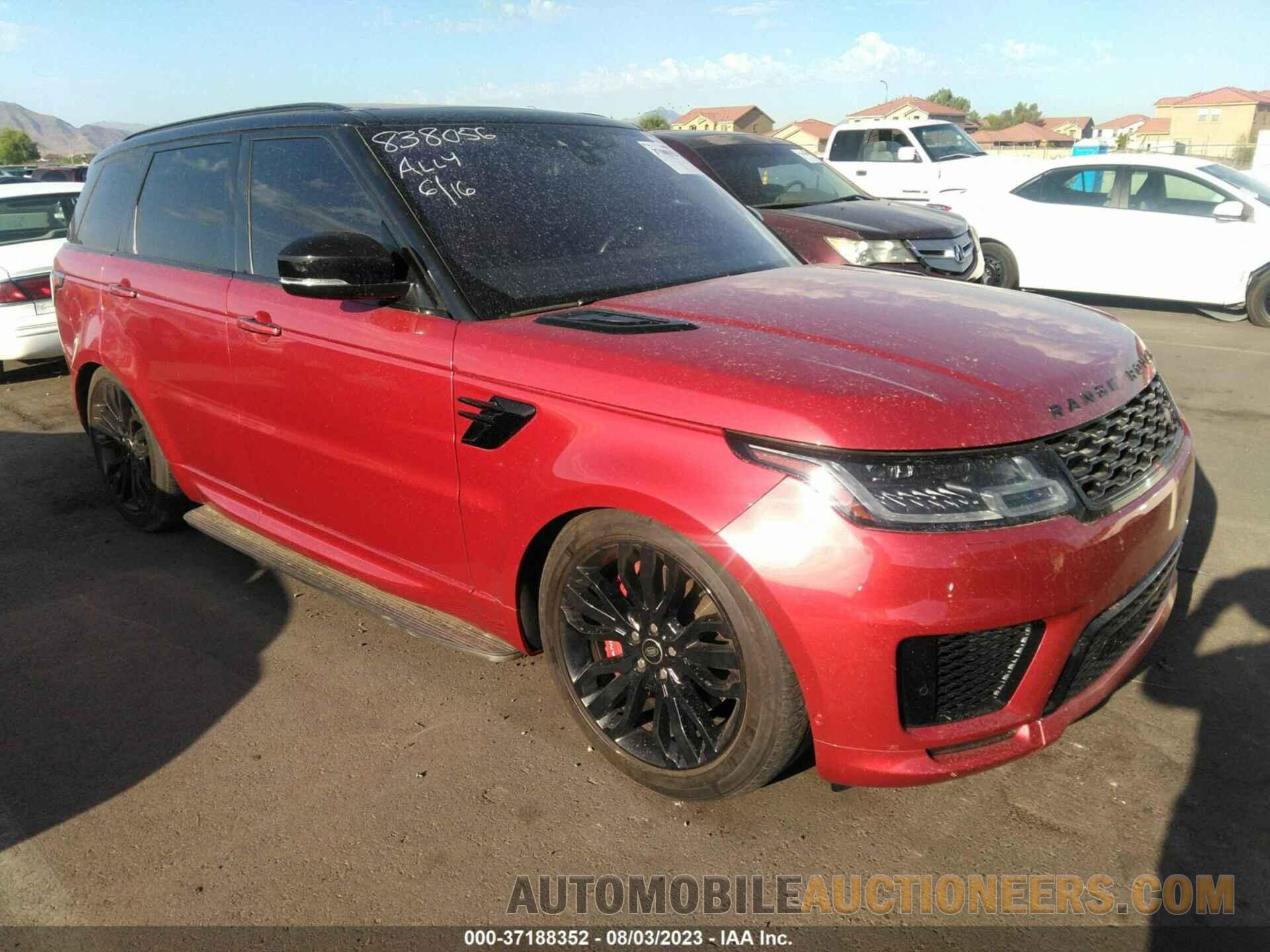 SALWV2SVXKA838056 LAND ROVER RANGE ROVER SPORT 2019