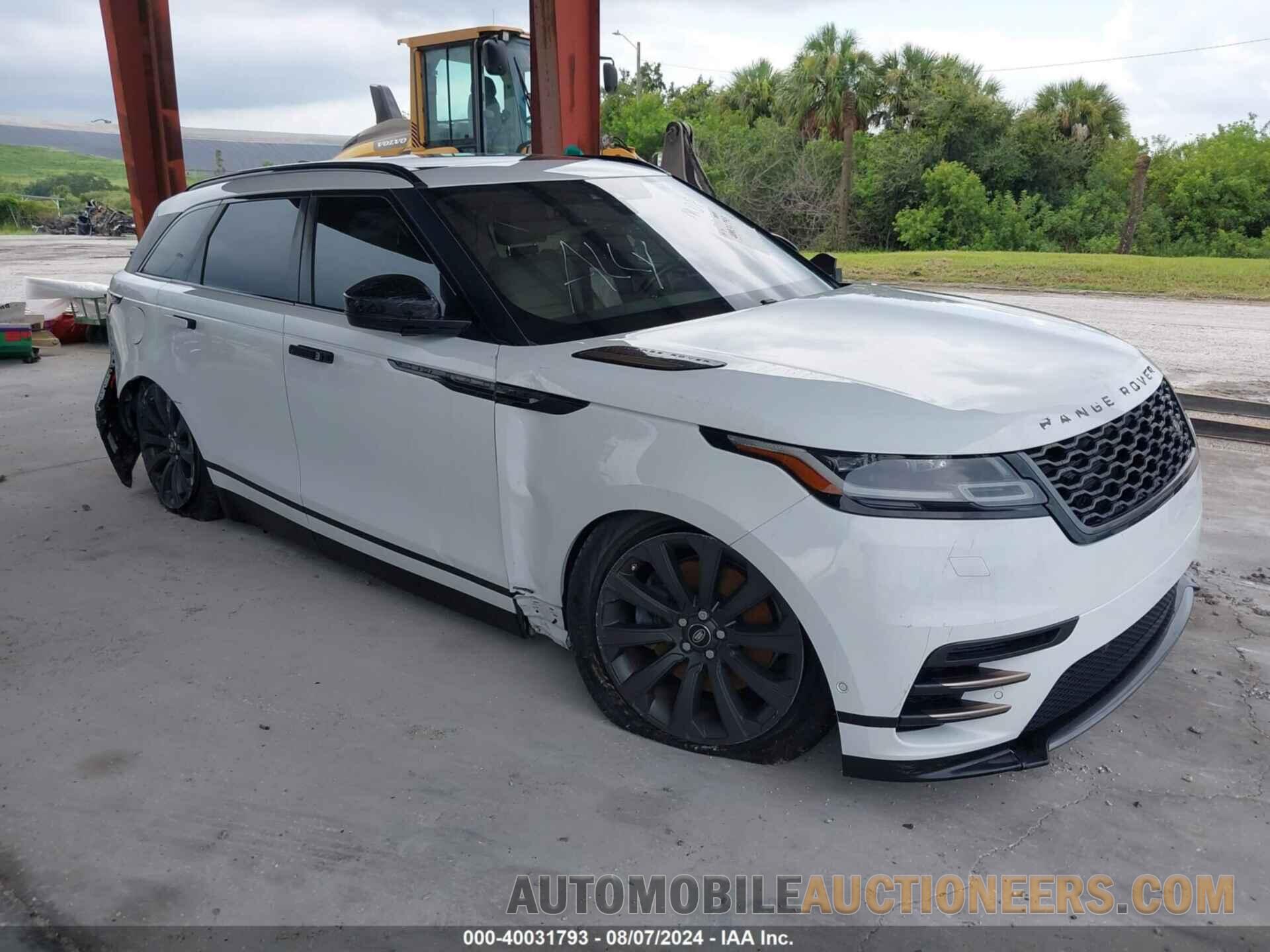 SALYL2RV9JA772540 LAND ROVER RANGE ROVER VELAR 2018