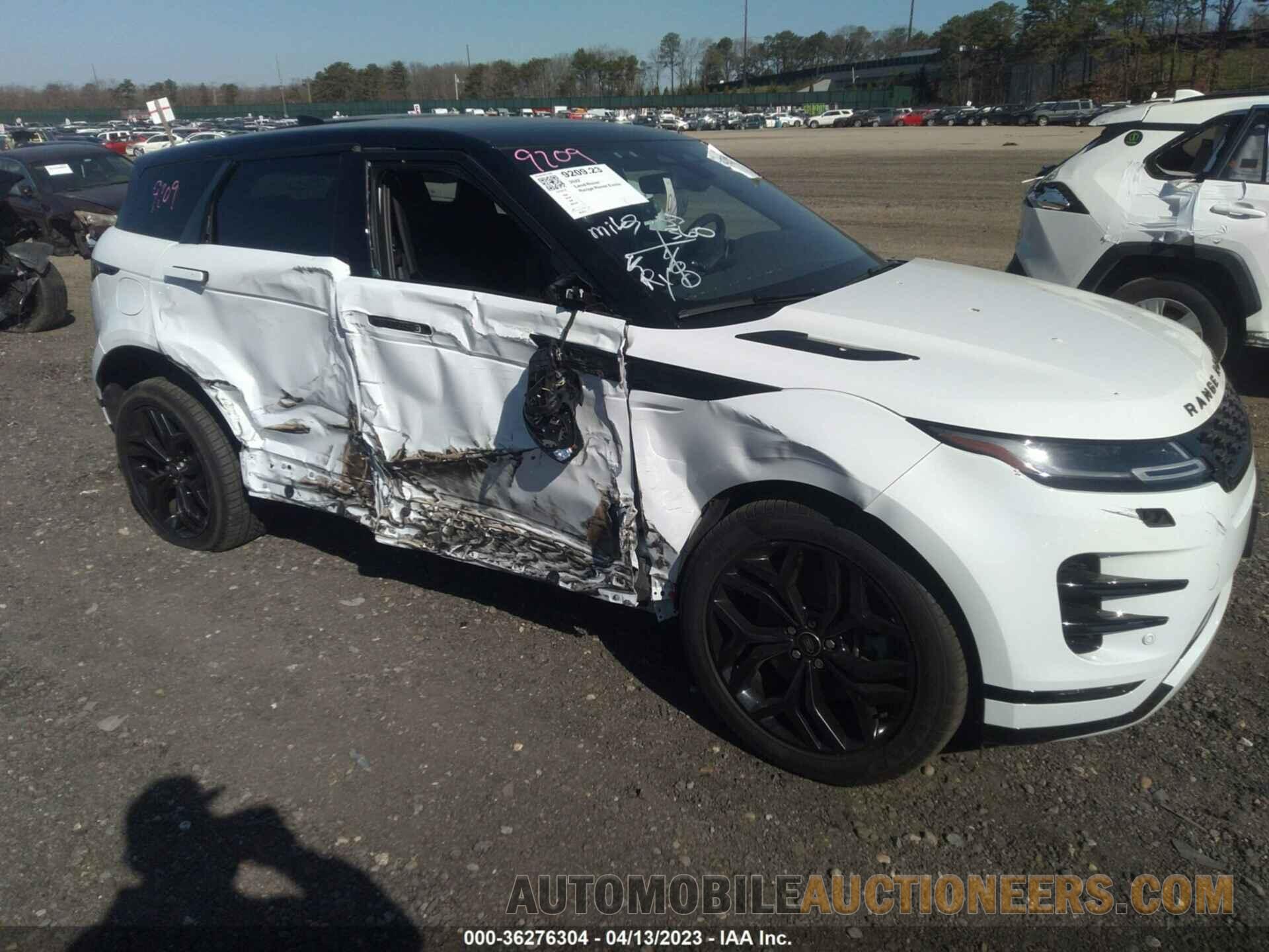 SALZL2FX3NH169493 LAND ROVER RANGE ROVER EVOQUE 2022