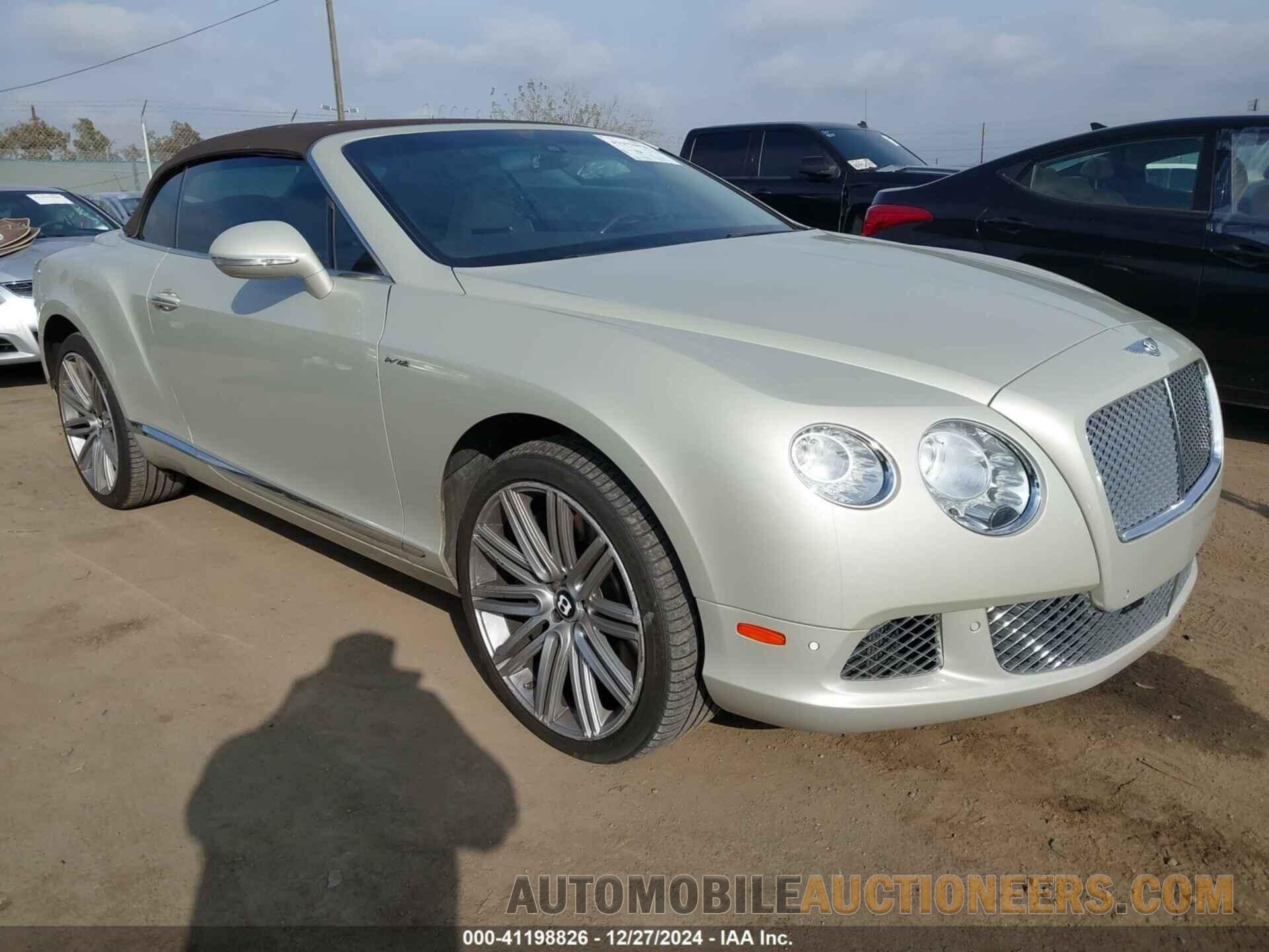 SCBGC3ZA7EC090422 BENTLEY CONTINENTAL 2014