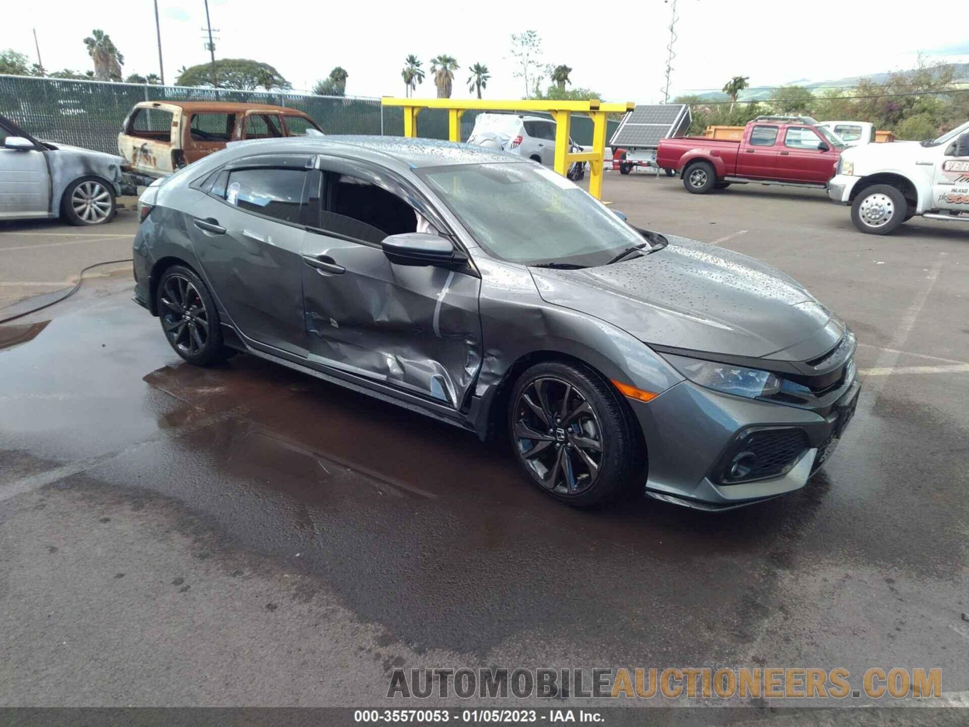 SHHFK7G40KU227665 HONDA CIVIC HATCHBACK 2019