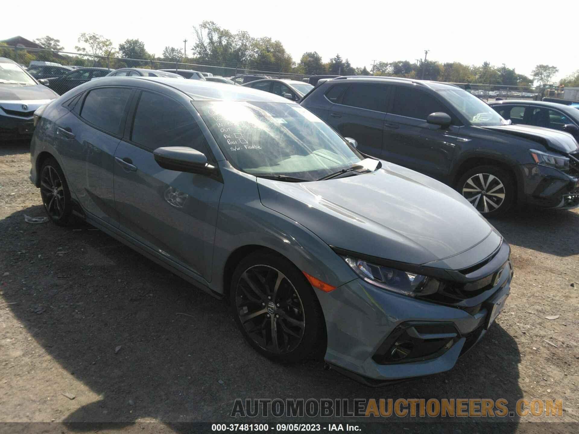 SHHFK7G40MU230729 HONDA CIVIC HATCHBACK 2021