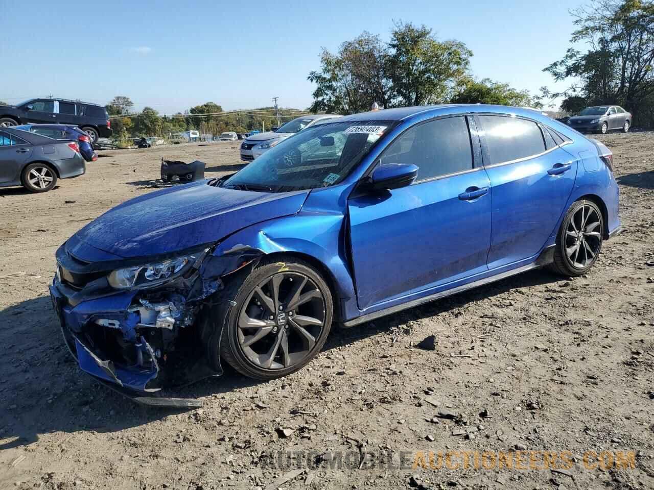 SHHFK7G41JU215314 HONDA CIVIC 2018