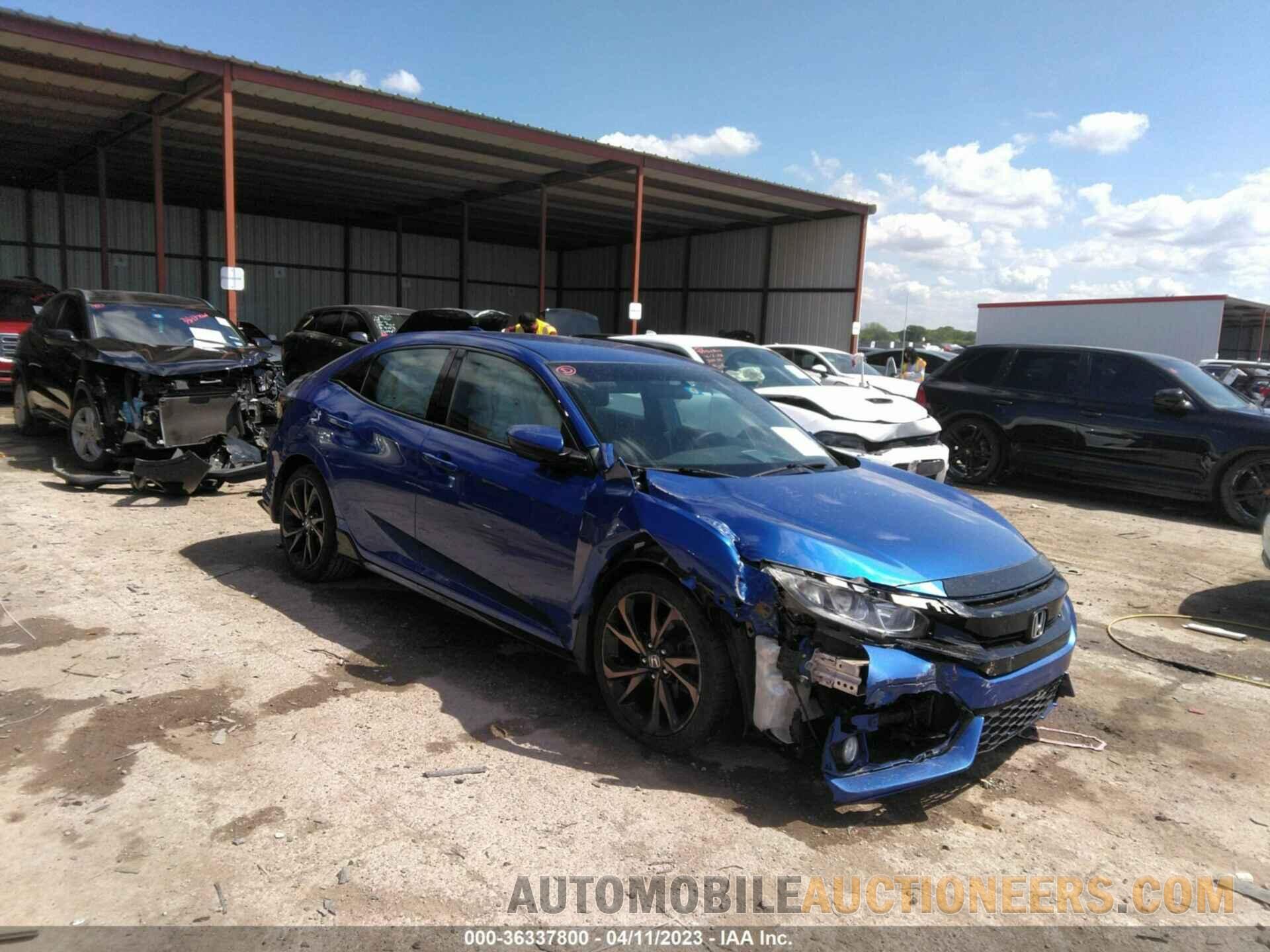 SHHFK7G41JU224093 HONDA CIVIC HATCHBACK 2018