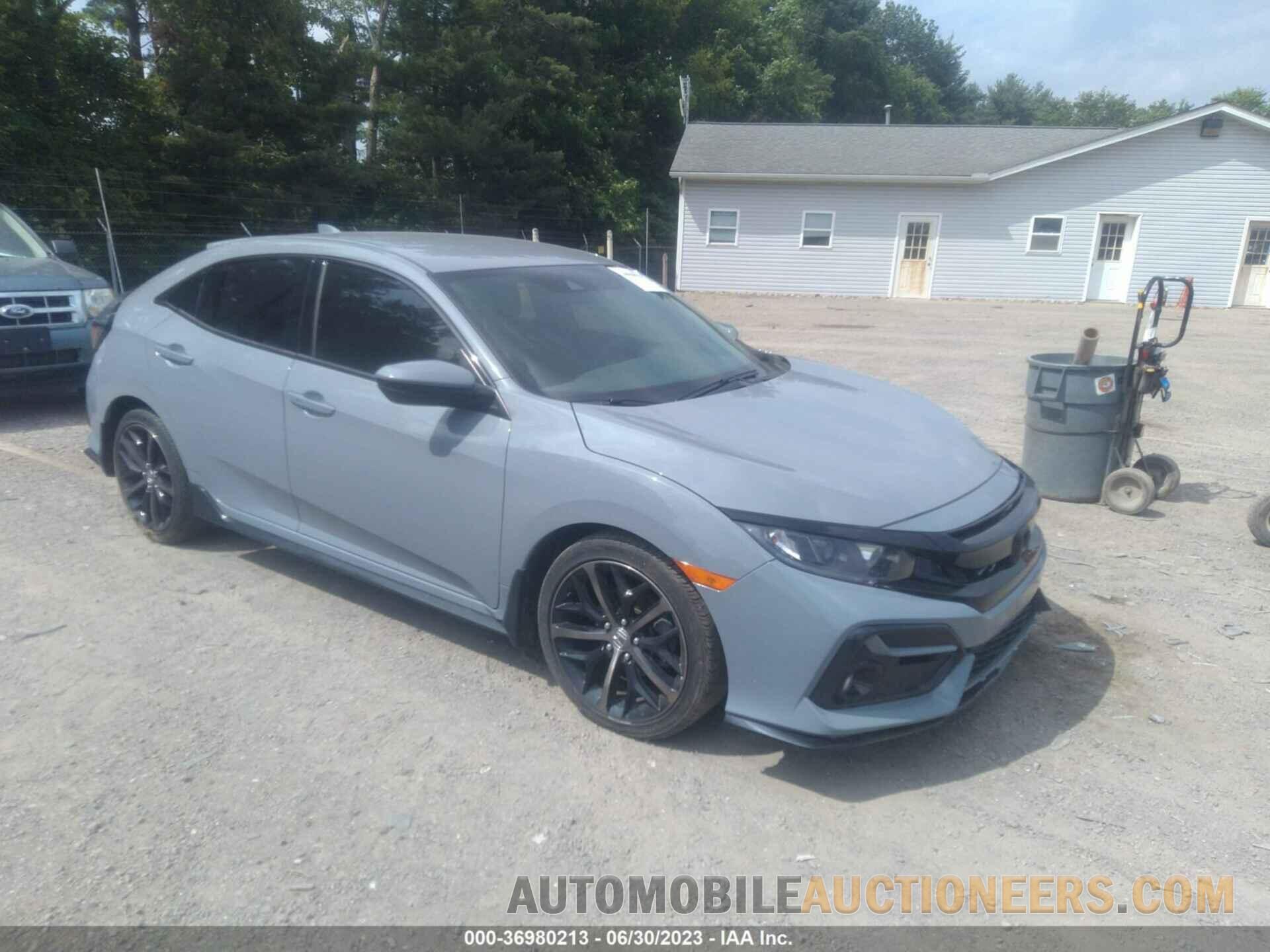 SHHFK7G42MU200230 HONDA CIVIC HATCHBACK 2021