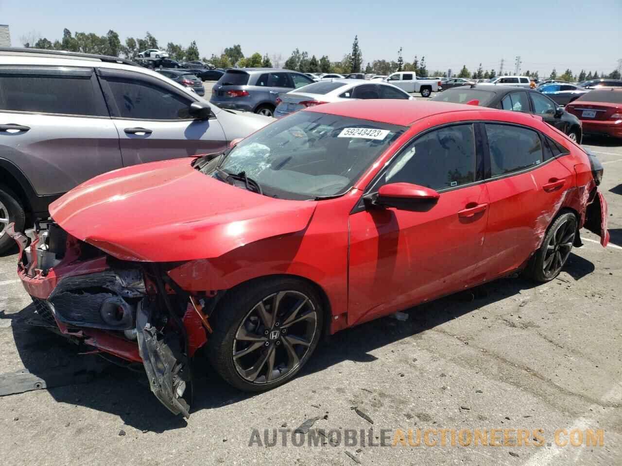 SHHFK7G45JU201092 HONDA CIVIC 2018