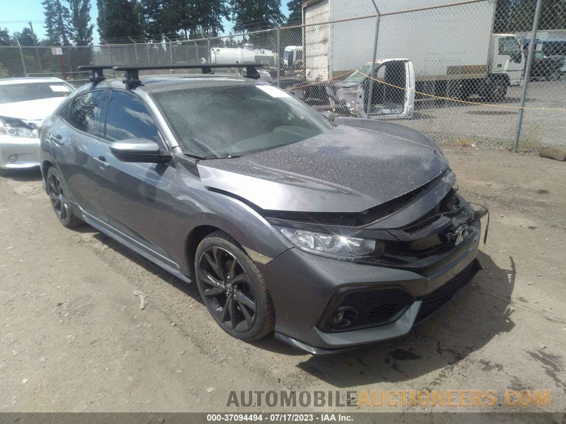 SHHFK7G47JU208884 HONDA CIVIC HATCHBACK 2018