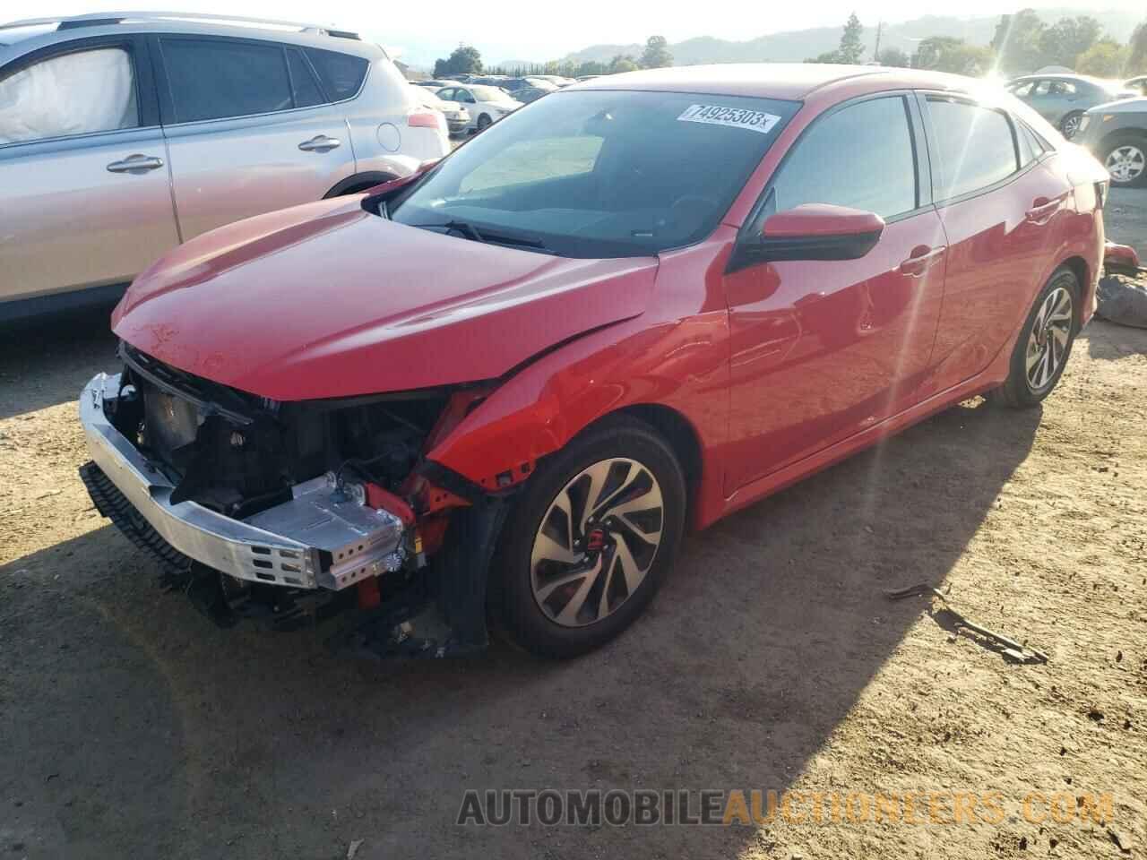 SHHFK7H25JU409020 HONDA CIVIC 2018