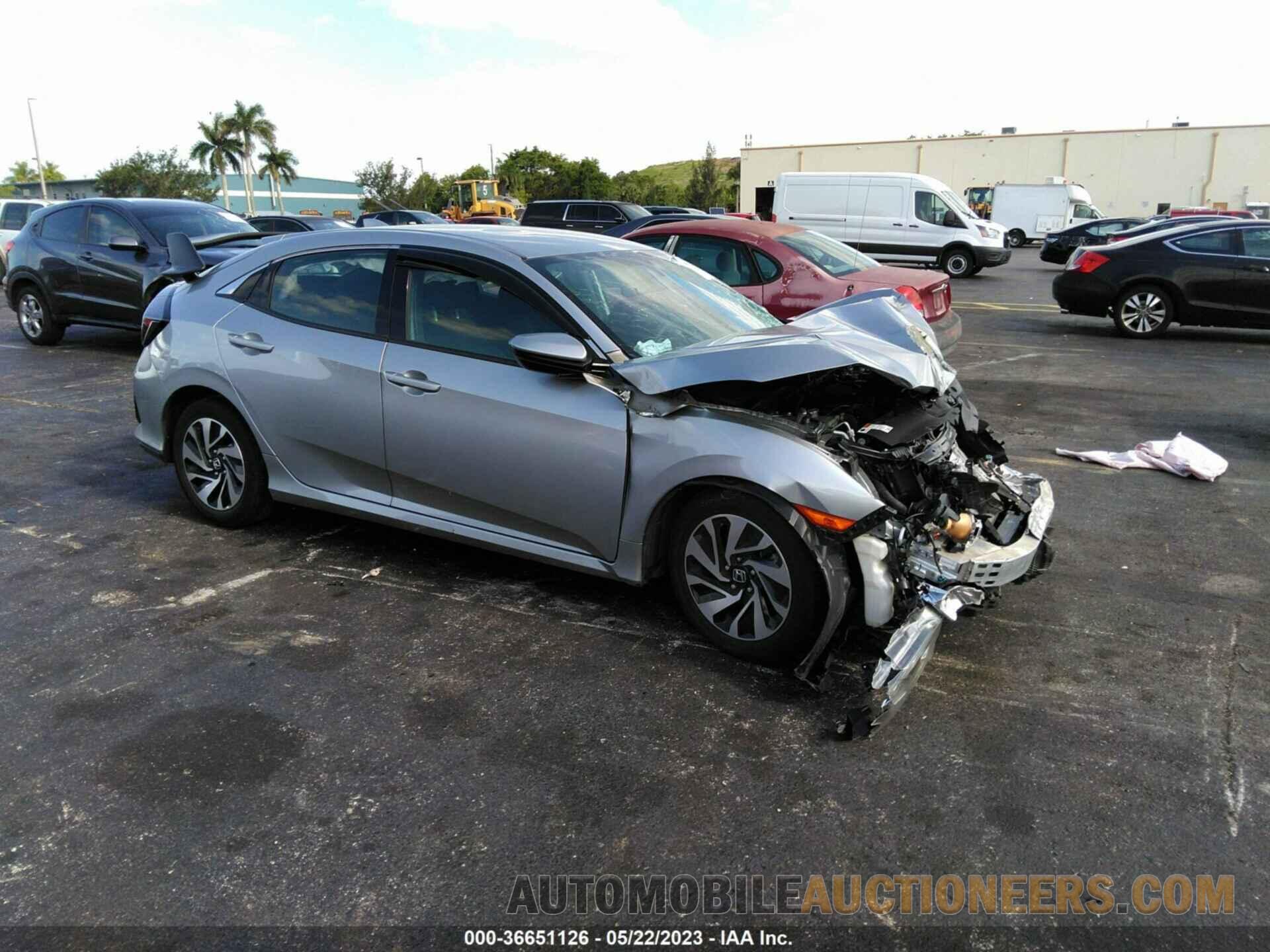 SHHFK7H27JU239601 HONDA CIVIC HATCHBACK 2018