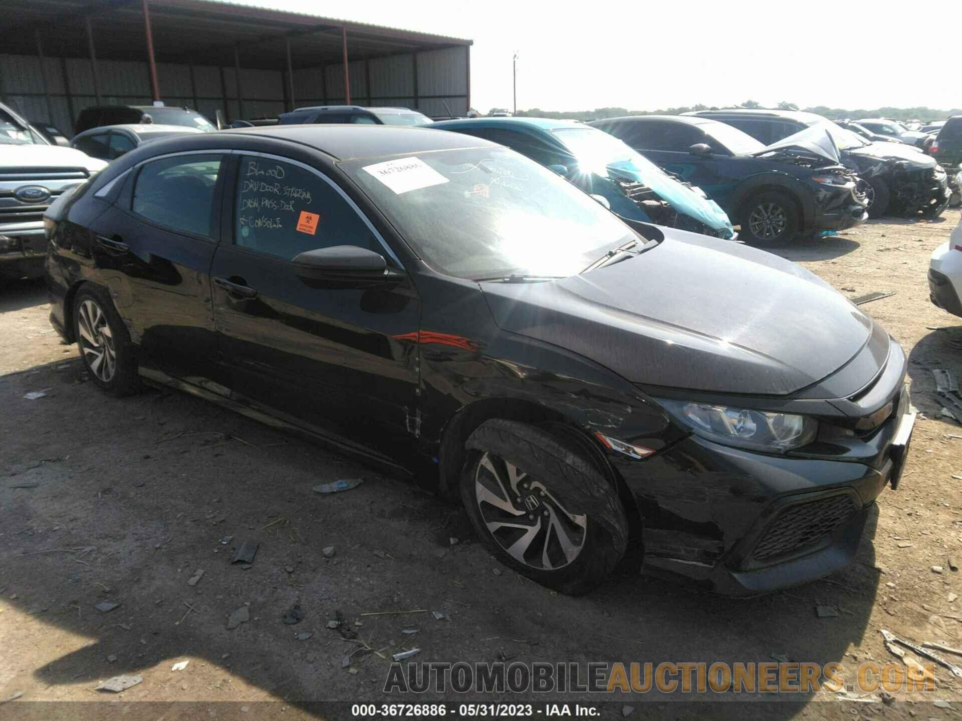 SHHFK7H28JU230373 HONDA CIVIC HATCHBACK 2018