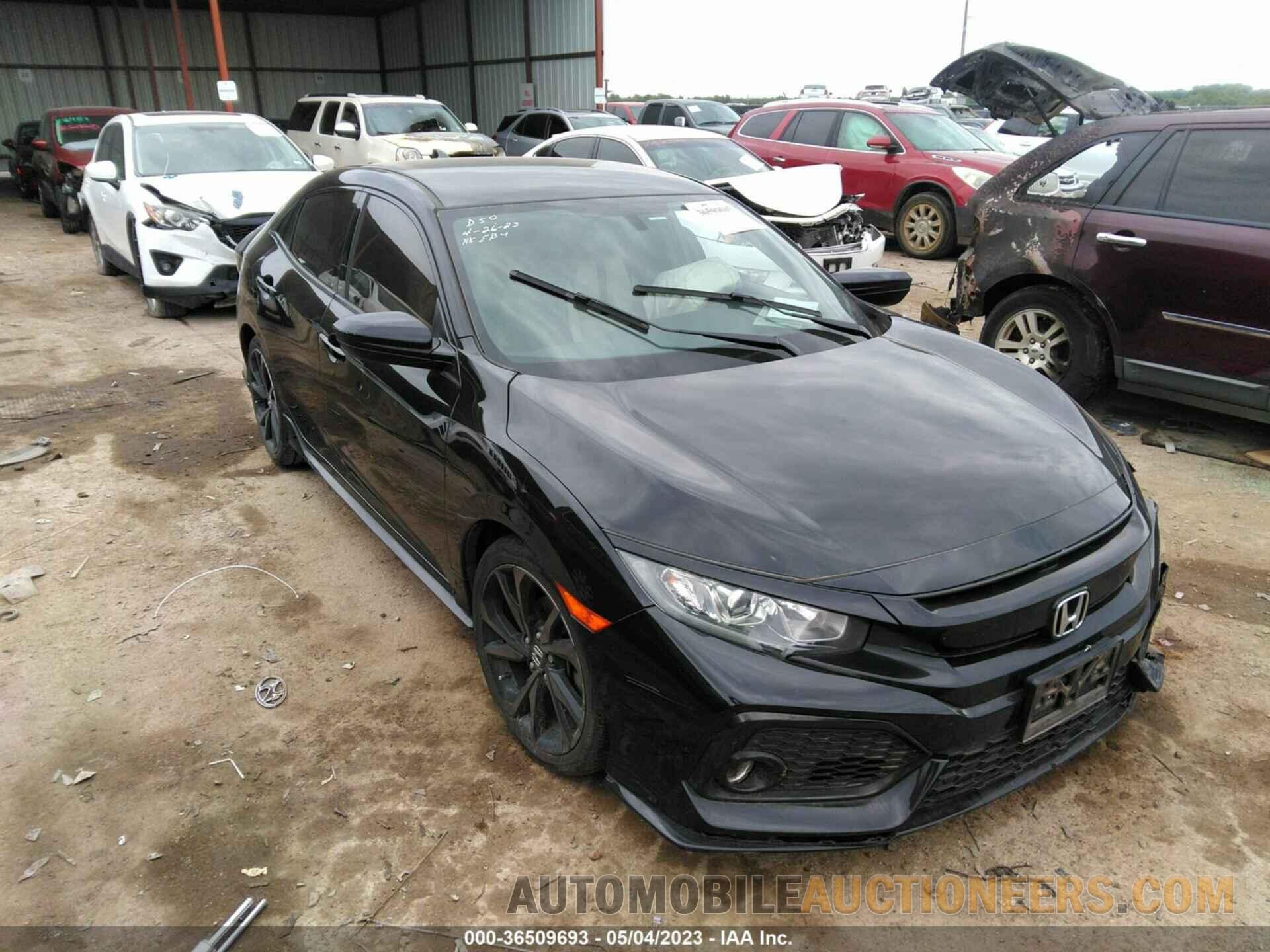 SHHFK7H40JU207509 HONDA CIVIC HATCHBACK 2018