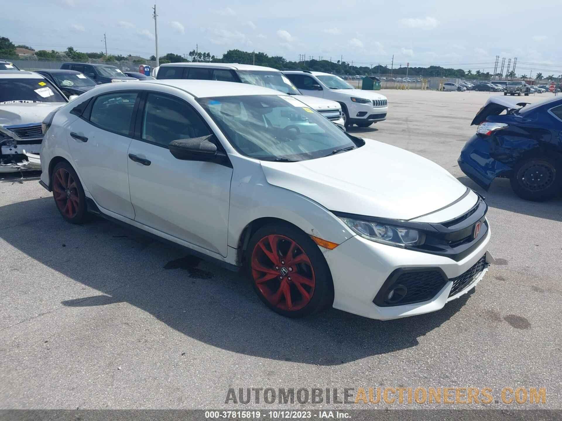 SHHFK7H40KU207866 HONDA CIVIC HATCHBACK 2019