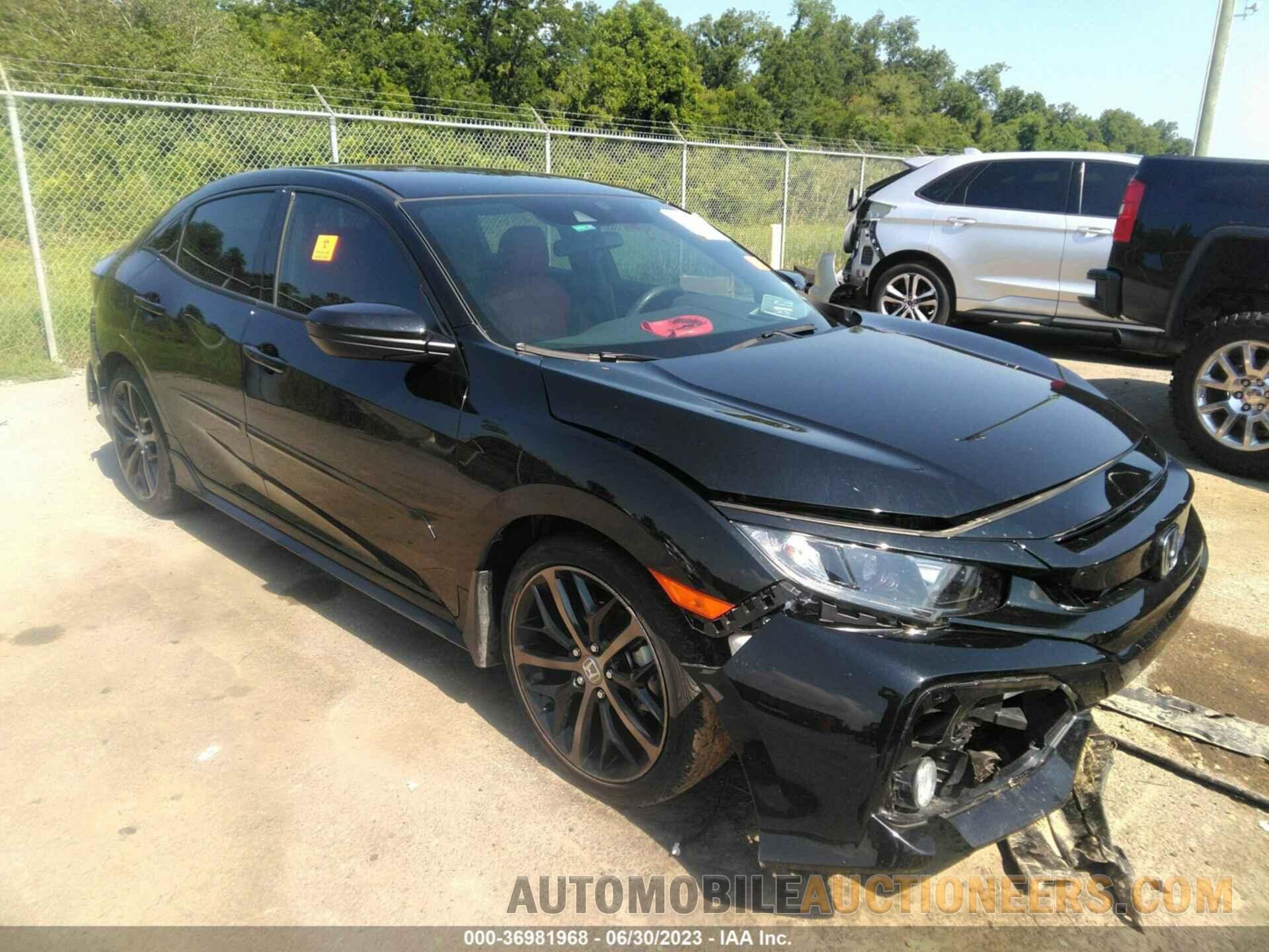 SHHFK7H40MU222614 HONDA CIVIC HATCHBACK 2021