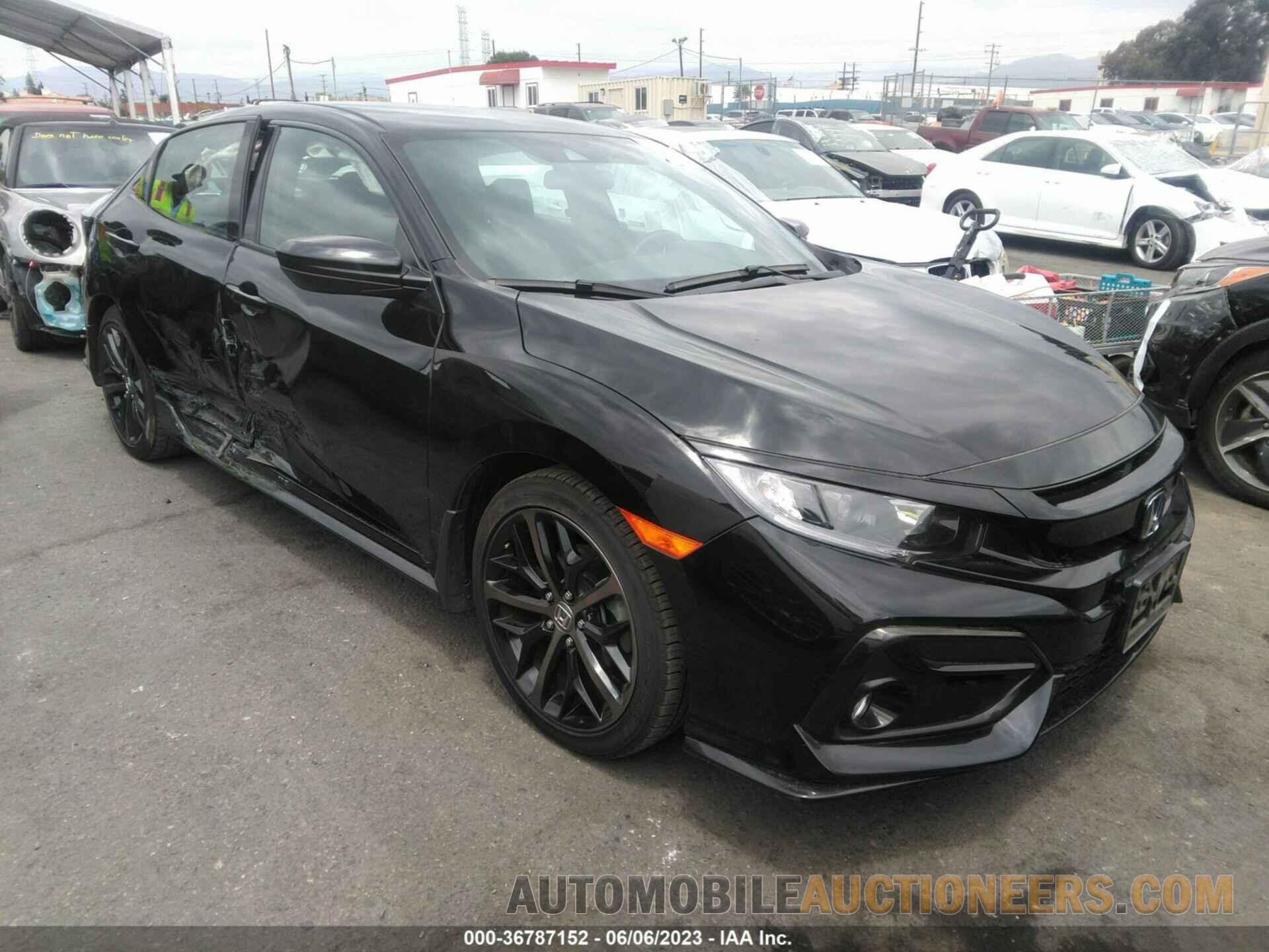 SHHFK7H40MU410629 HONDA CIVIC HATCHBACK 2021