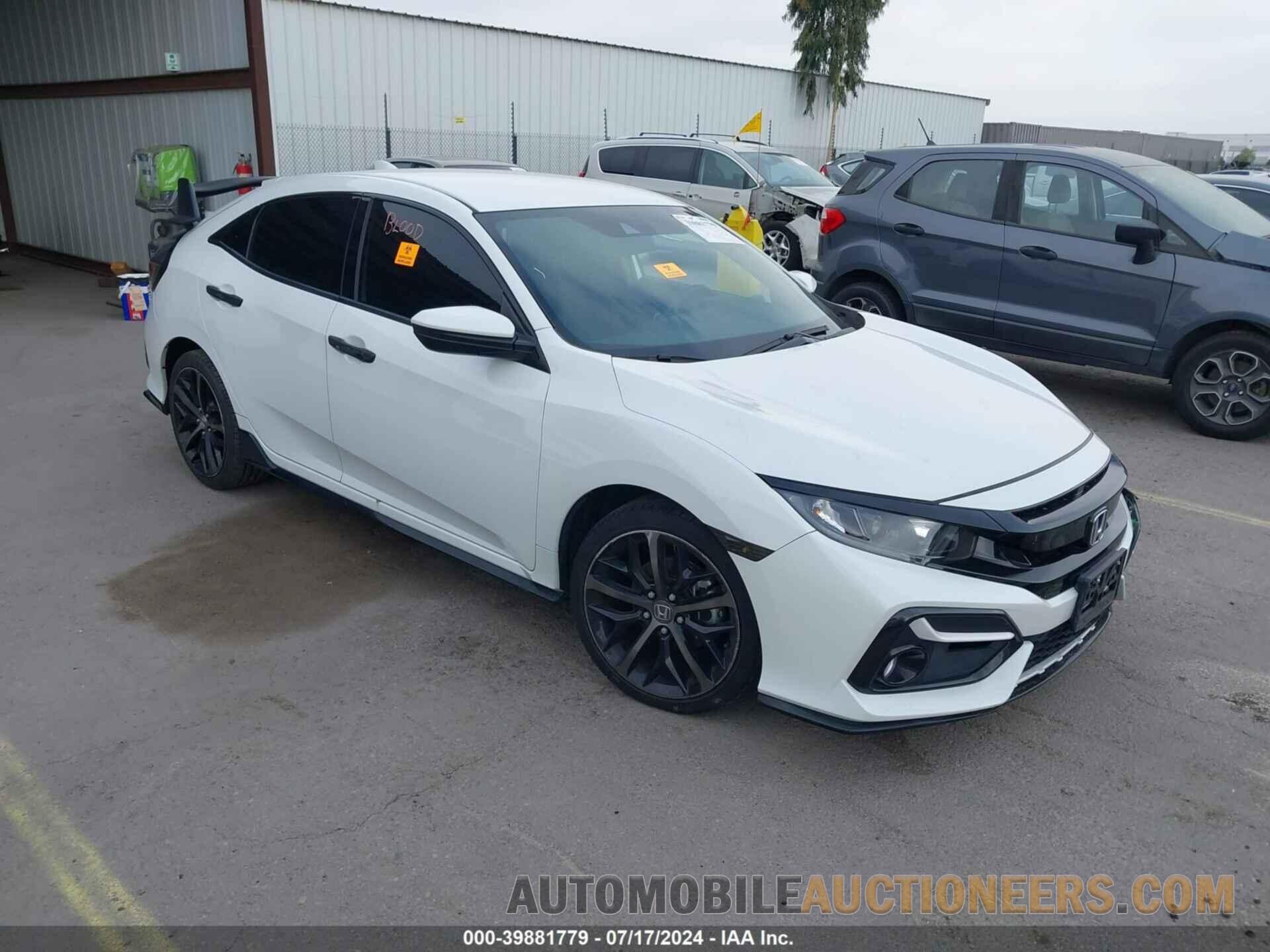 SHHFK7H40MU417337 HONDA CIVIC 2021