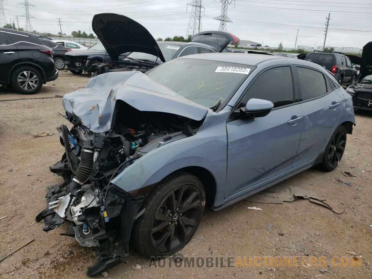 SHHFK7H41JU201444 HONDA CIVIC 2018