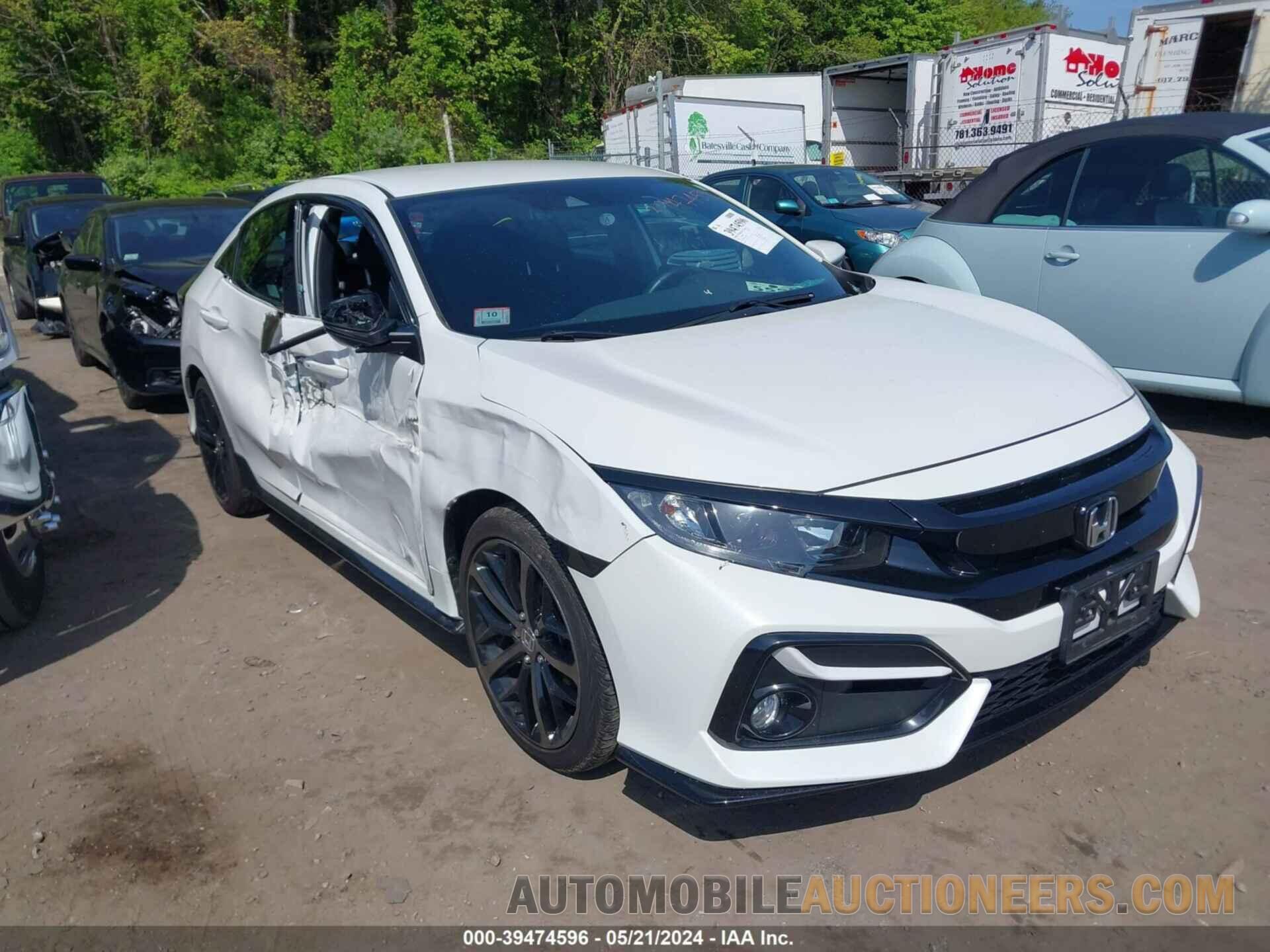 SHHFK7H41MU412261 HONDA CIVIC 2021