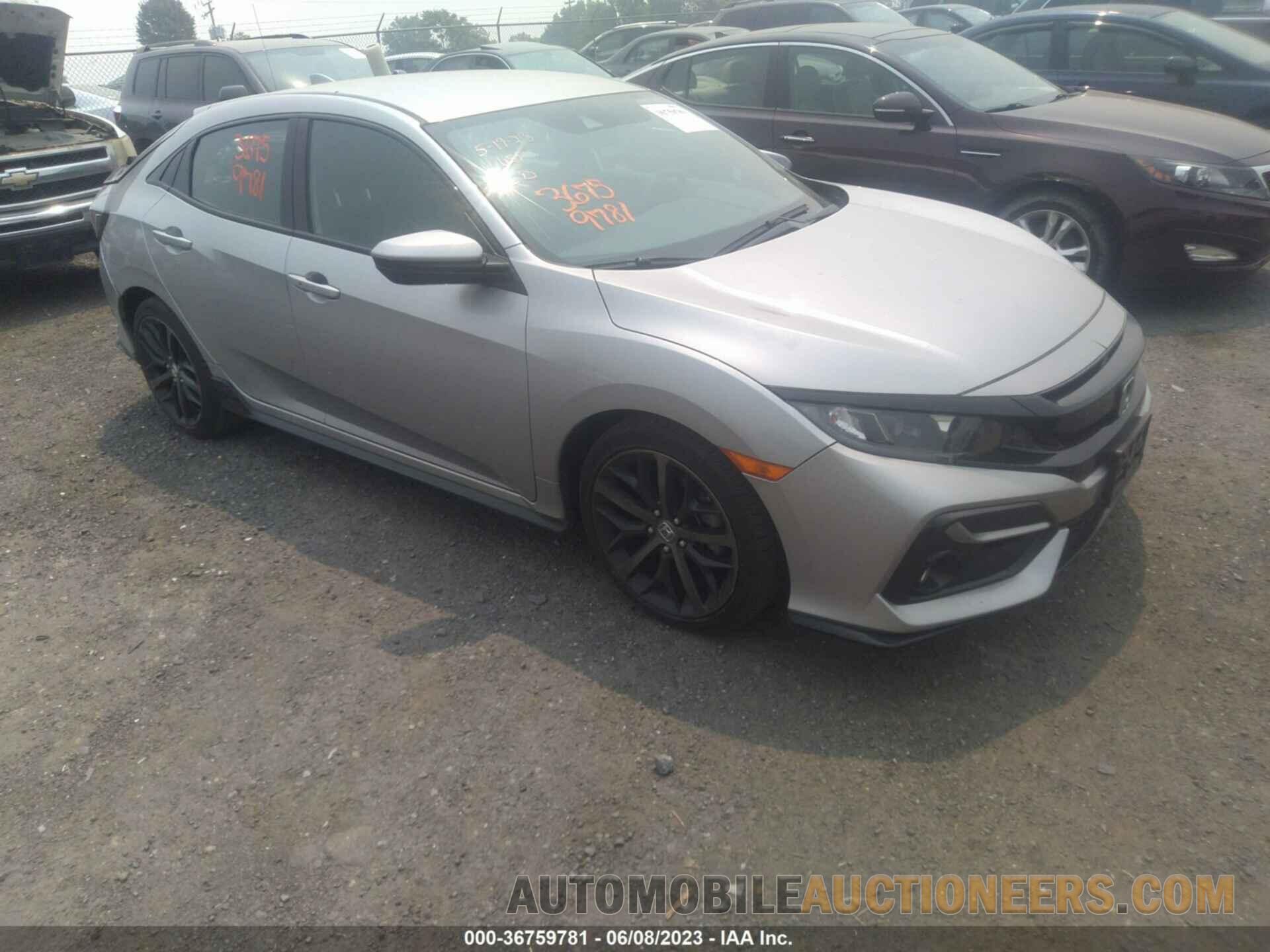 SHHFK7H42MU208505 HONDA CIVIC HATCHBACK 2021