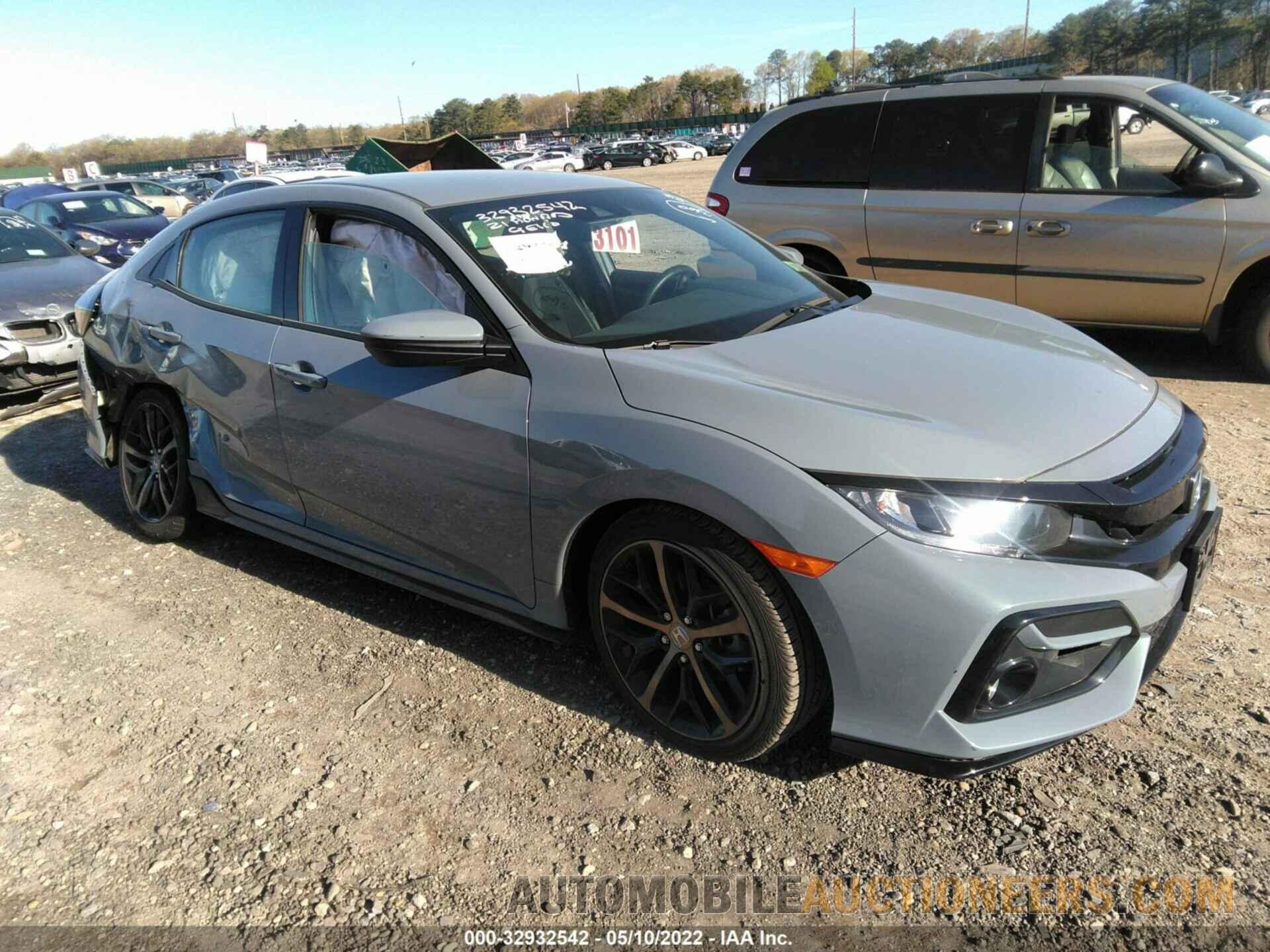 SHHFK7H42MU416870 HONDA CIVIC HATCHBACK 2021