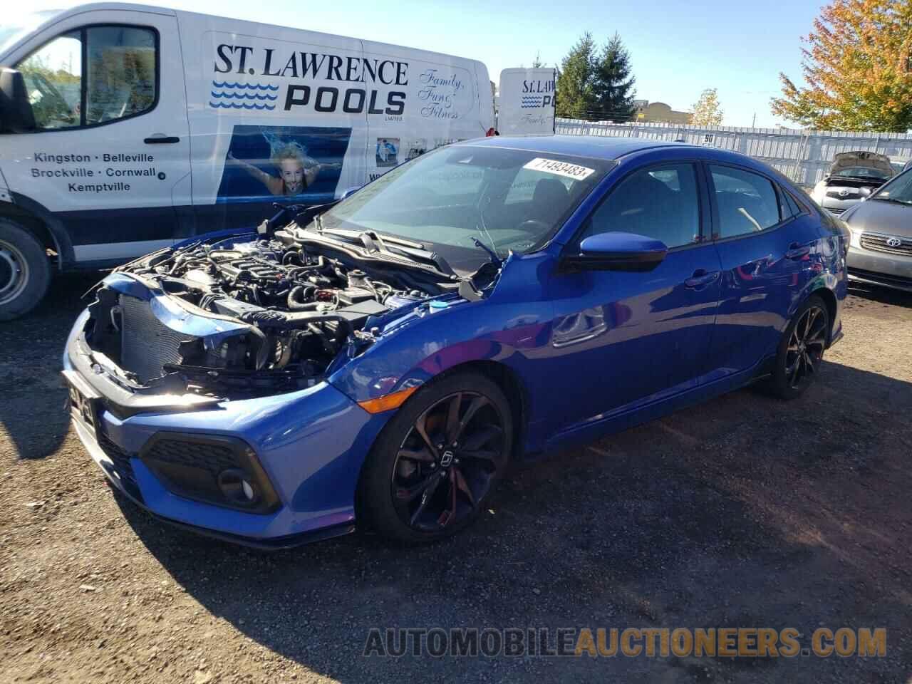 SHHFK7H43JU301481 HONDA CIVIC 2018