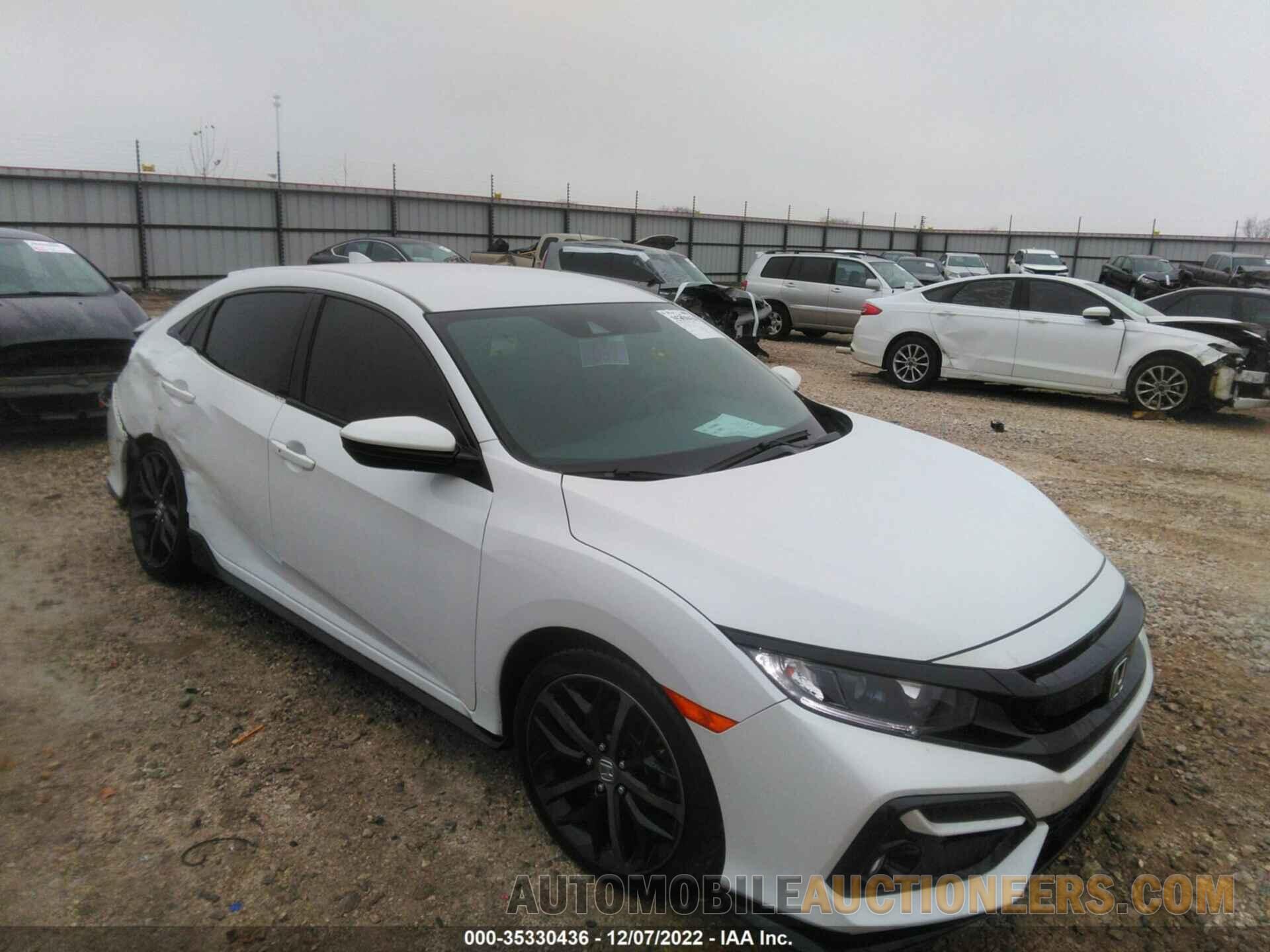 SHHFK7H43MU207847 HONDA CIVIC HATCHBACK 2021