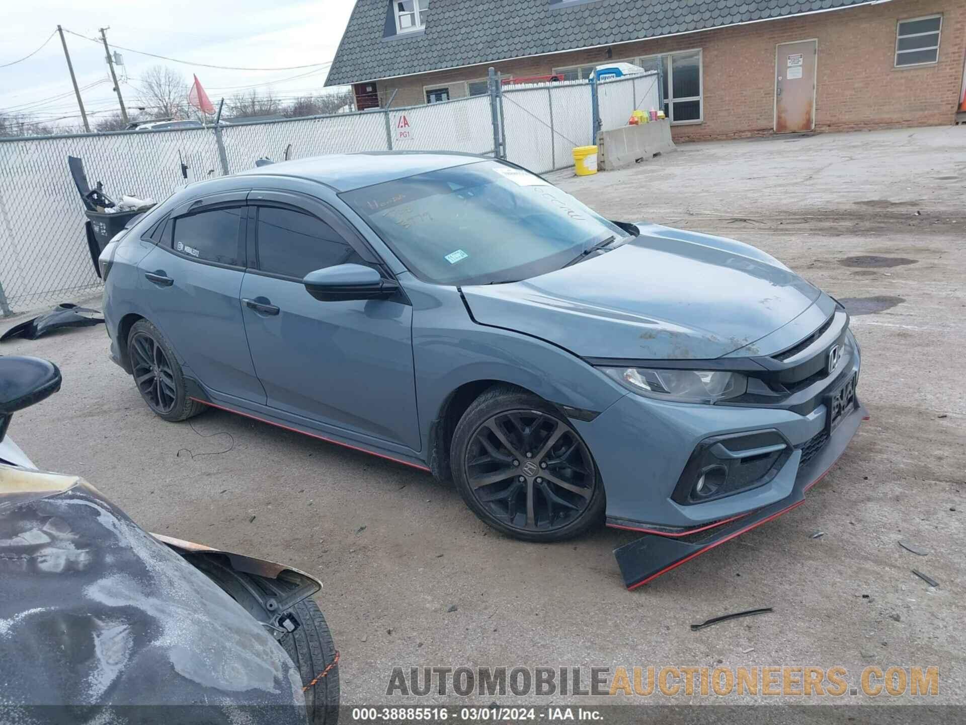 SHHFK7H43MU220534 HONDA CIVIC 2021