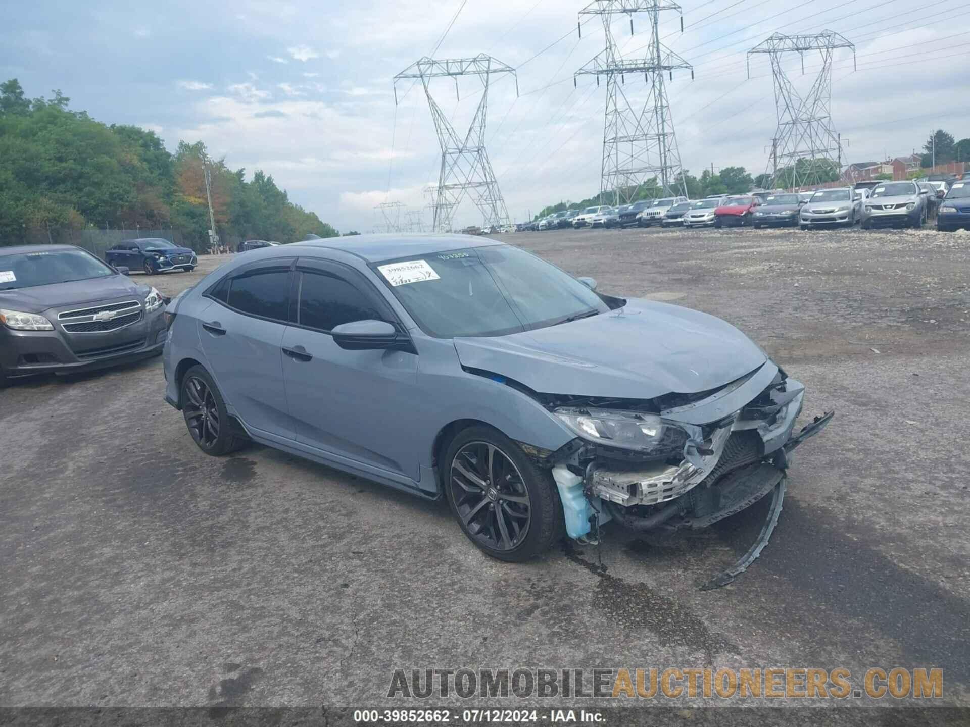 SHHFK7H43MU407255 HONDA CIVIC 2021