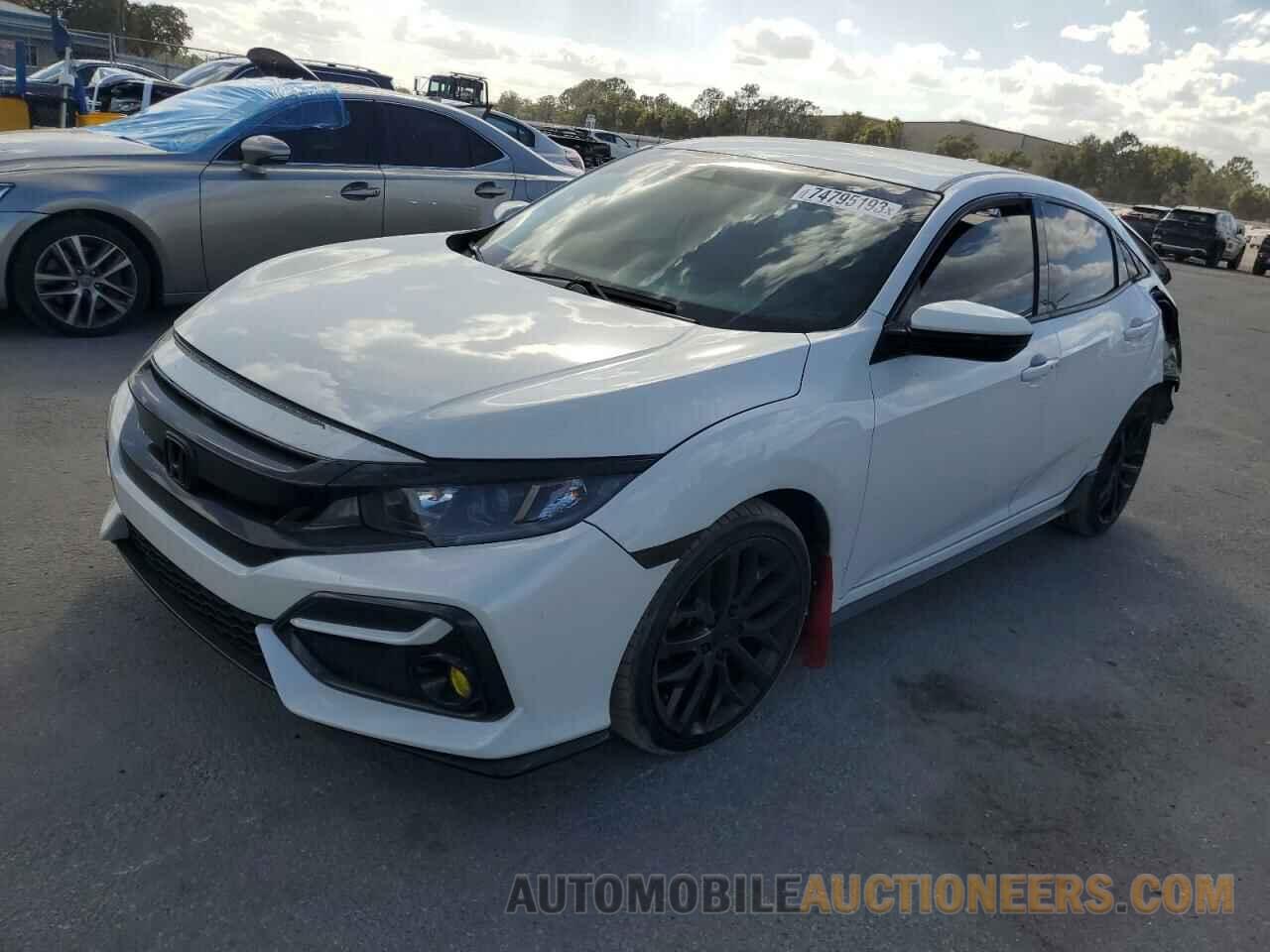 SHHFK7H43MU409555 HONDA CIVIC 2021