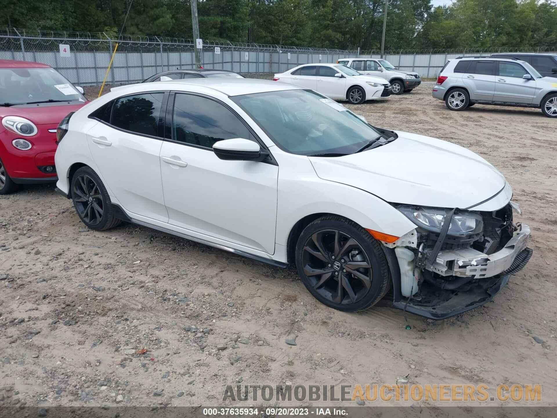 SHHFK7H44JU210347 HONDA CIVIC HATCHBACK 2018