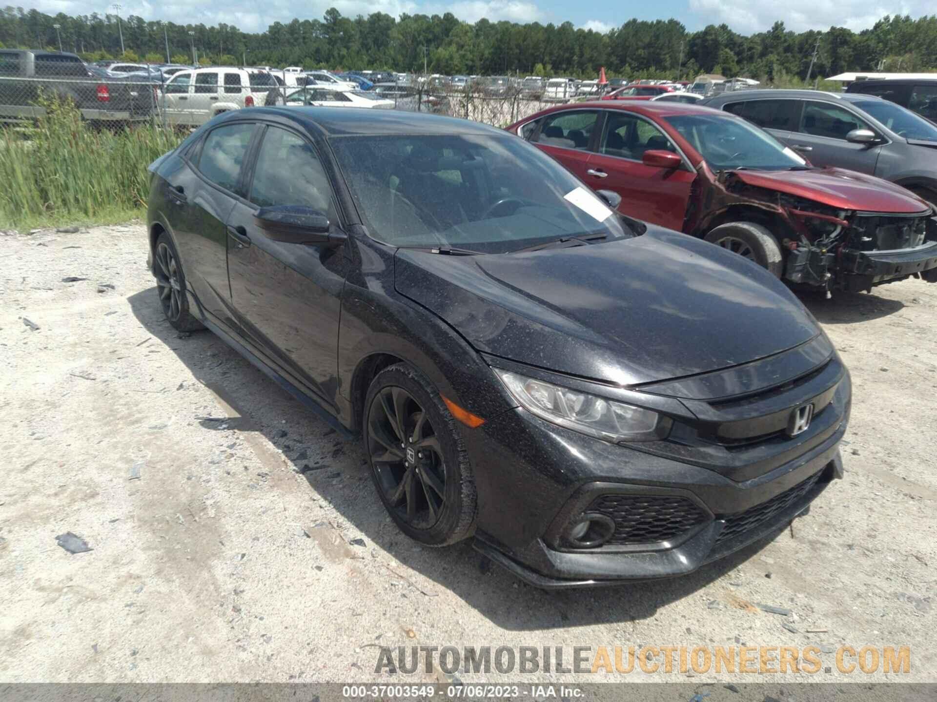 SHHFK7H44JU237225 HONDA CIVIC HATCHBACK 2018