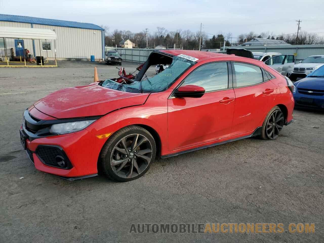 SHHFK7H44JU413027 HONDA CIVIC 2018