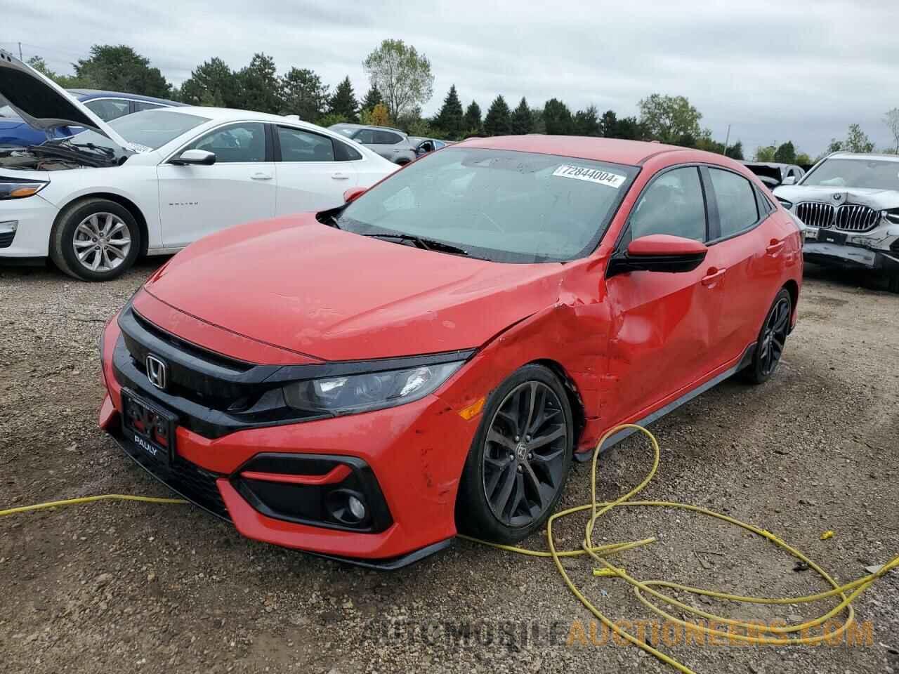 SHHFK7H44MU205864 HONDA CIVIC 2021