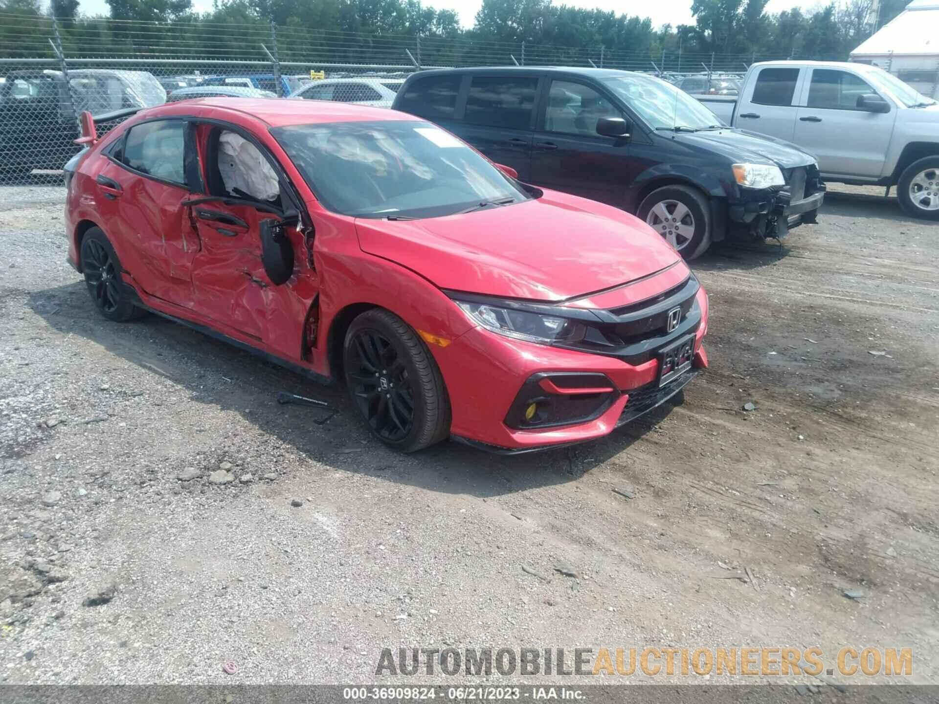 SHHFK7H44MU206559 HONDA CIVIC 2021