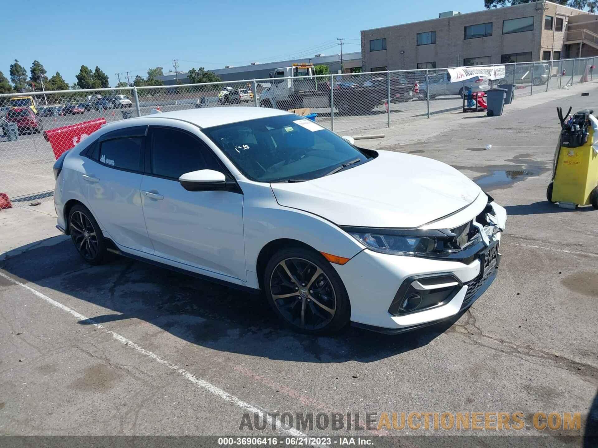 SHHFK7H44MU414943 HONDA CIVIC HATCHBACK 2021