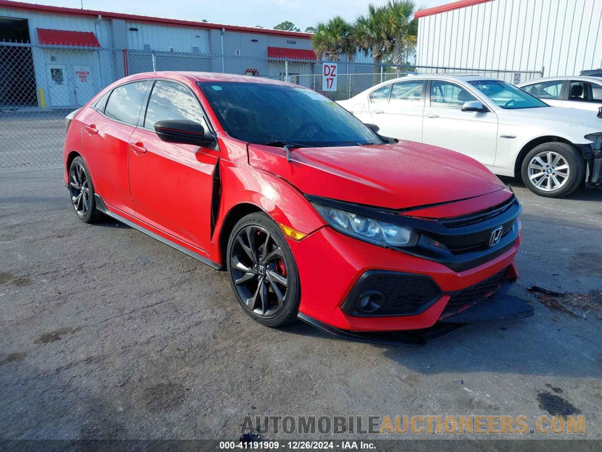 SHHFK7H45HU207161 HONDA CIVIC 2017