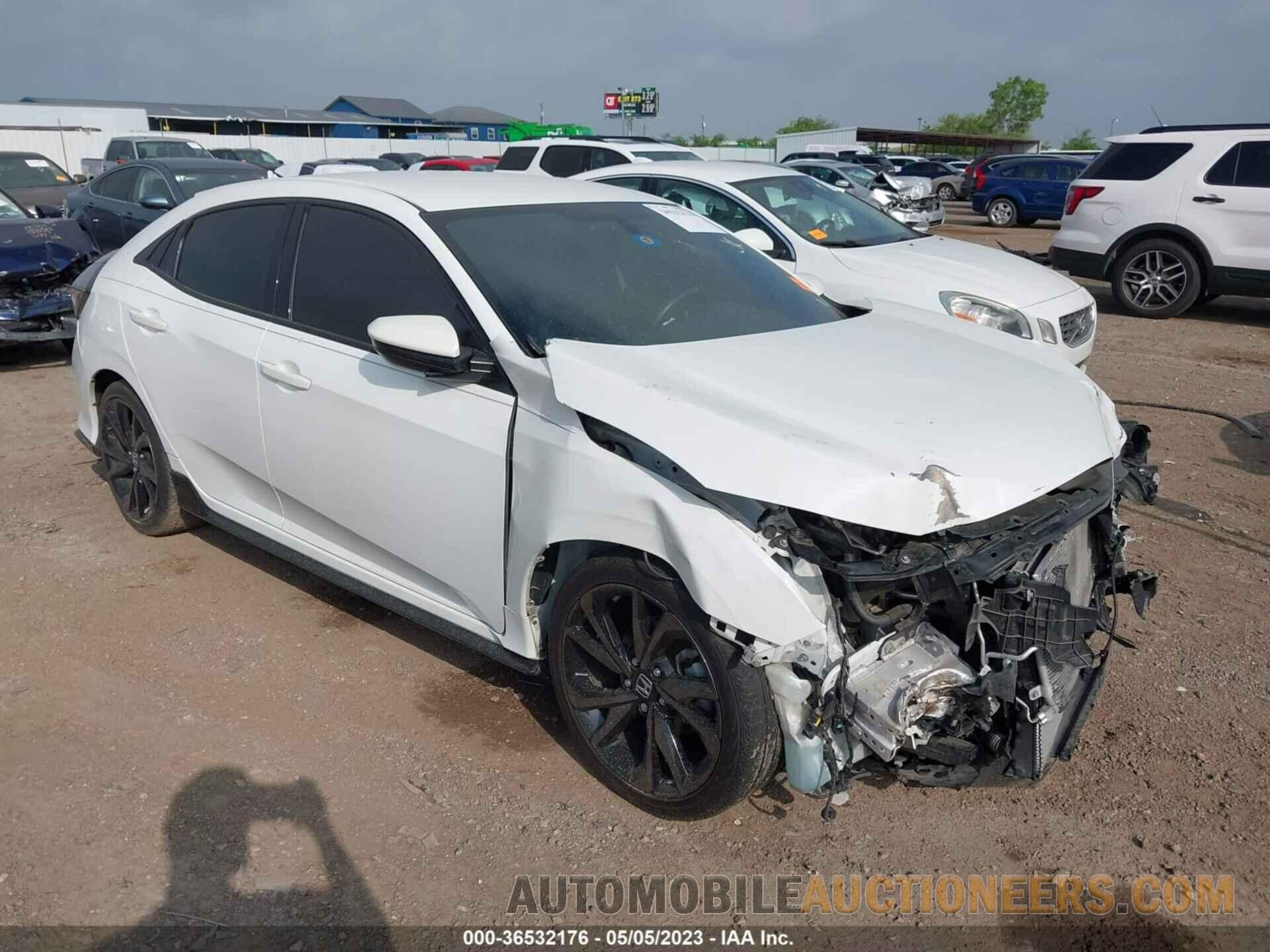 SHHFK7H45JU224886 HONDA CIVIC HATCHBACK 2018