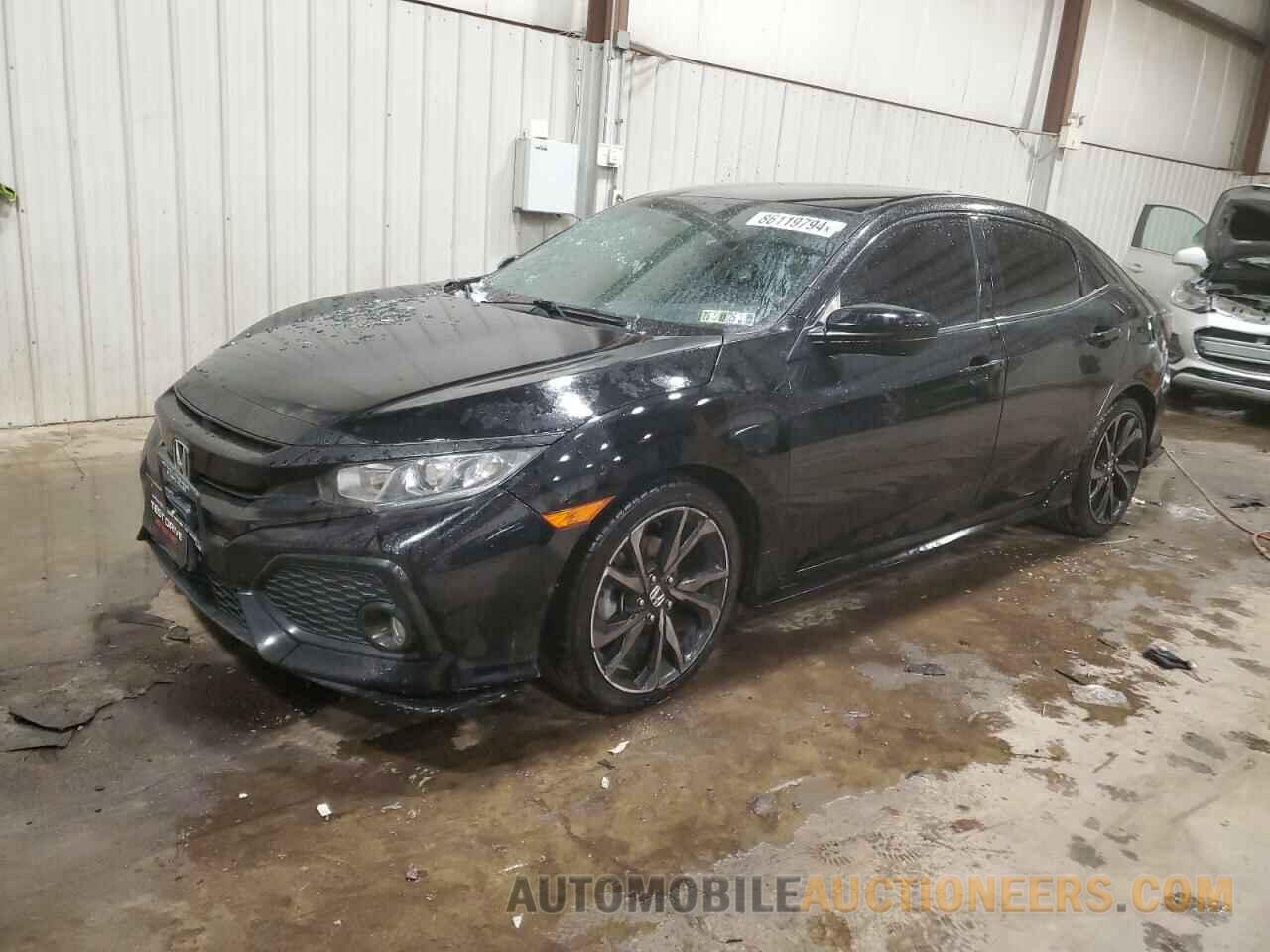 SHHFK7H45JU407253 HONDA CIVIC 2018