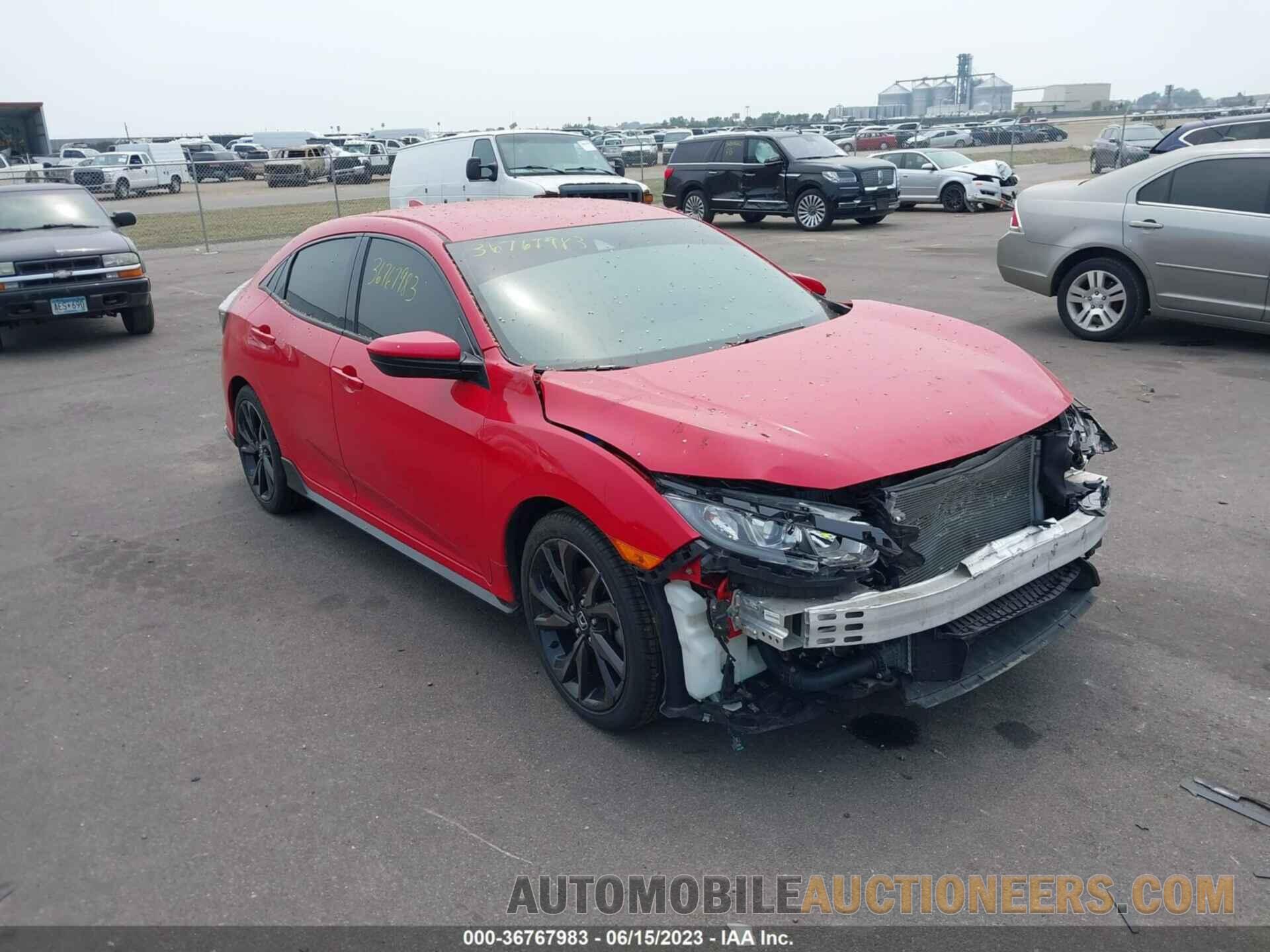 SHHFK7H45KU223058 HONDA CIVIC HATCHBACK 2019