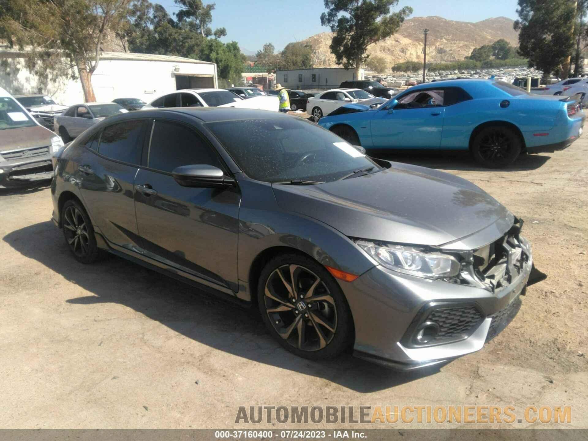 SHHFK7H45KU411241 HONDA CIVIC HATCHBACK 2019