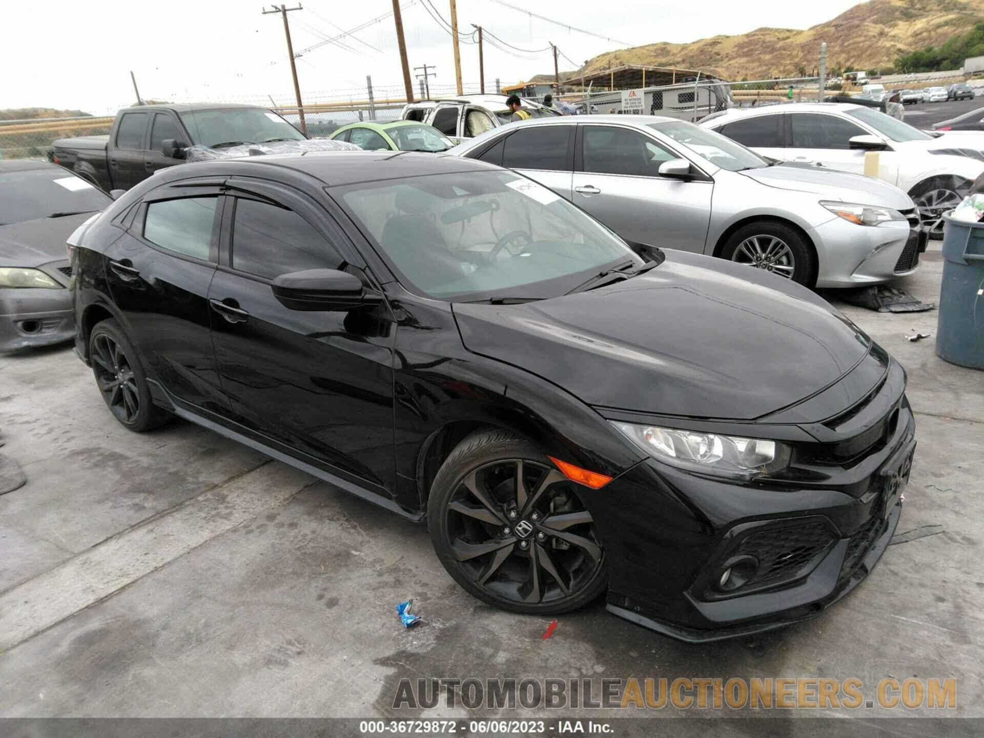 SHHFK7H45KU414432 HONDA CIVIC HATCHBACK 2019